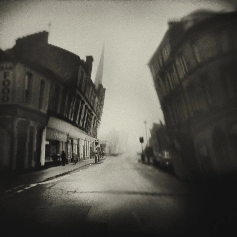 Barnton Street, Stirling, Scotland (warped)
