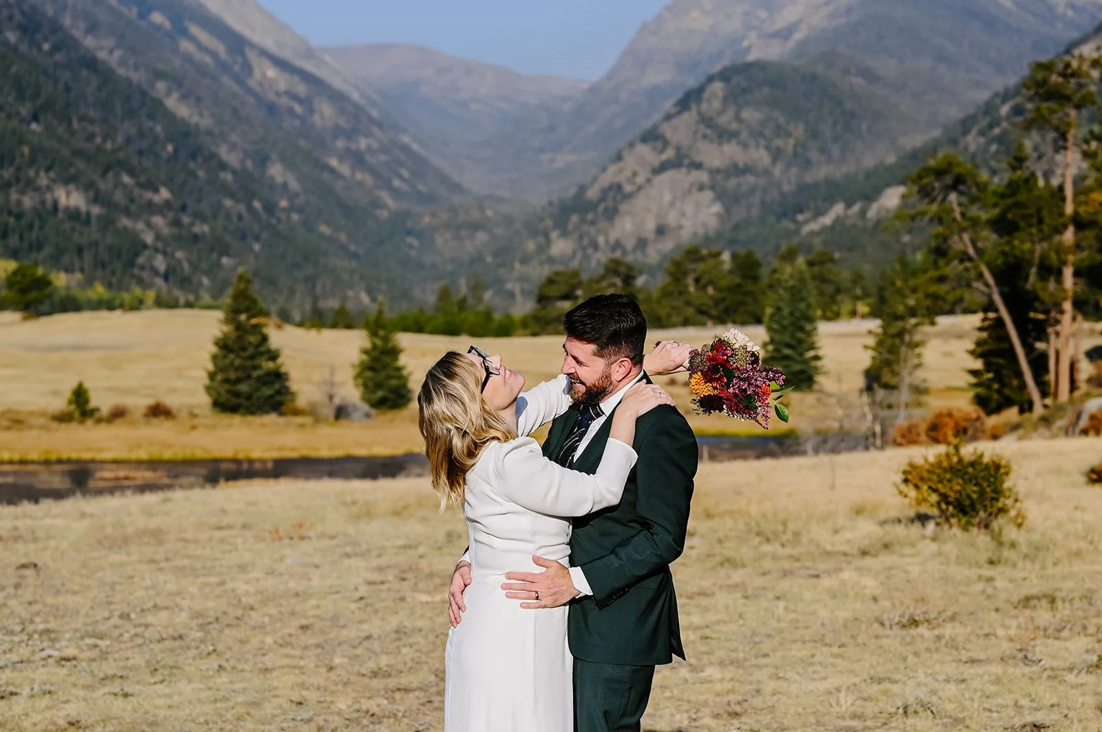 Rocky Mountain National Park Winter Elopement, RMNP Elopement Photographer, Rocky mountain national park wedding photographer, national park elopement, elope in colorado, rmnp, rmnp wedding, rocky mountain national park wedding, estes park wedding p