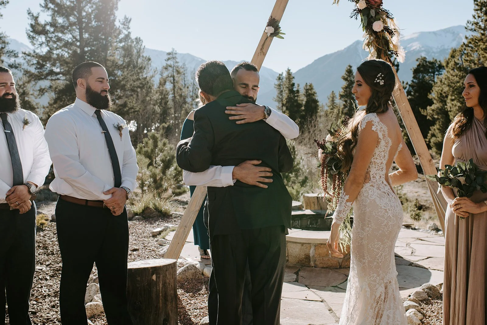intimate twin lakes wedding, independence pass wedding, airbnb wedding, airbnb elopement, twin lakes elopement, aspen wedding photographer, wolf den elopement, colorado wedding photographer, colorado elopement, colorado destination wedding, adventu