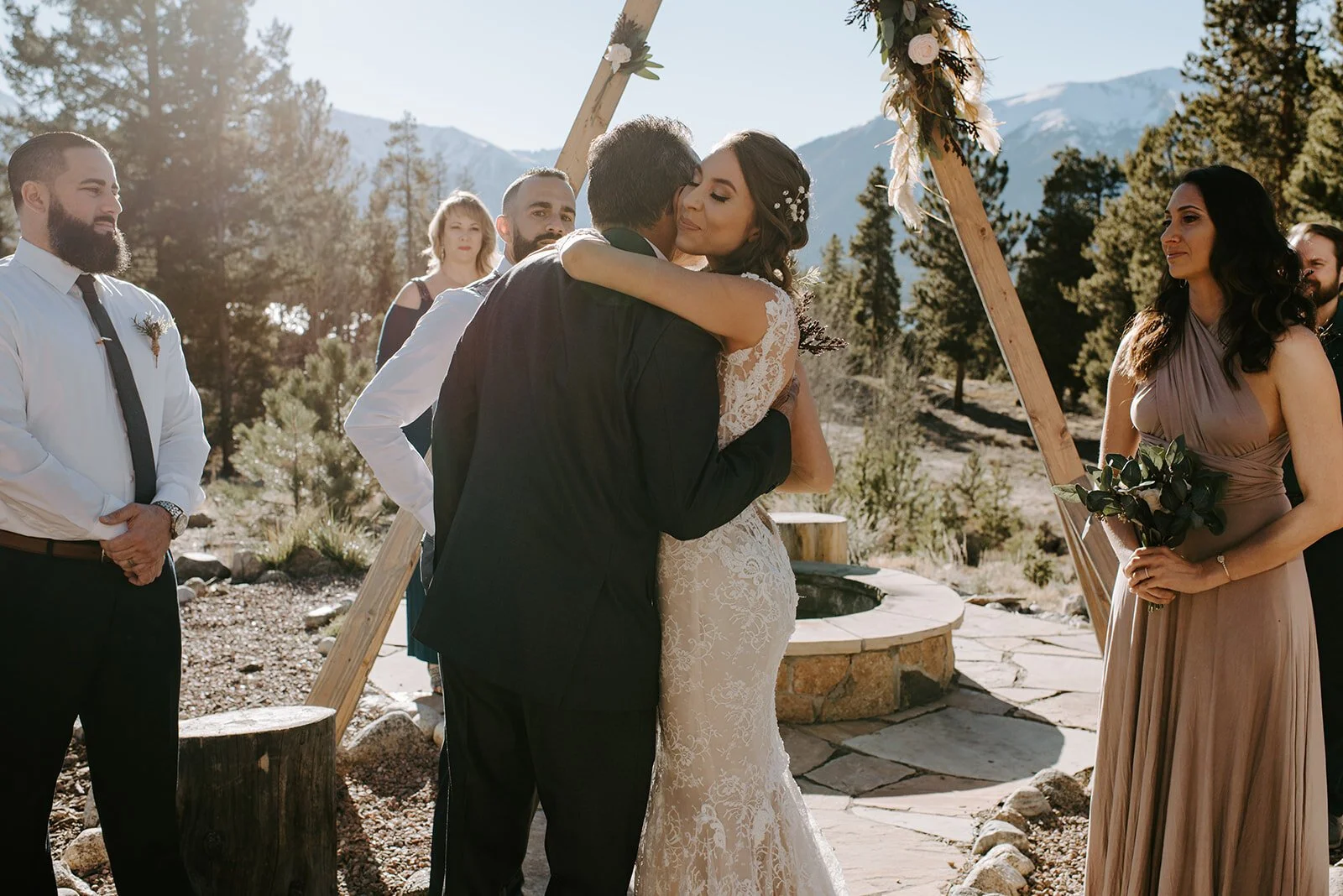 intimate twin lakes wedding, independence pass wedding, airbnb wedding, airbnb elopement, twin lakes elopement, aspen wedding photographer, wolf den elopement, colorado wedding photographer, colorado elopement, colorado destination wedding, adventu