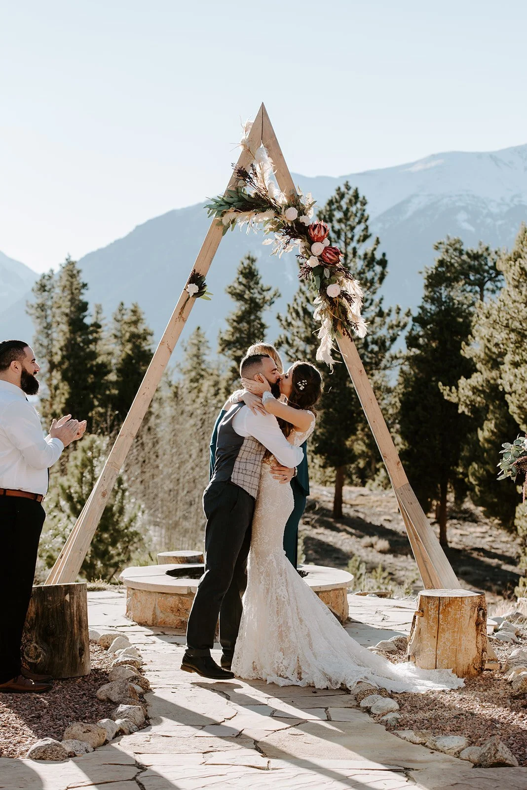 intimate twin lakes wedding, independence pass wedding, airbnb wedding, airbnb elopement, twin lakes elopement, aspen wedding photographer, wolf den elopement, colorado wedding photographer, colorado elopement, colorado destination wedding, adventu