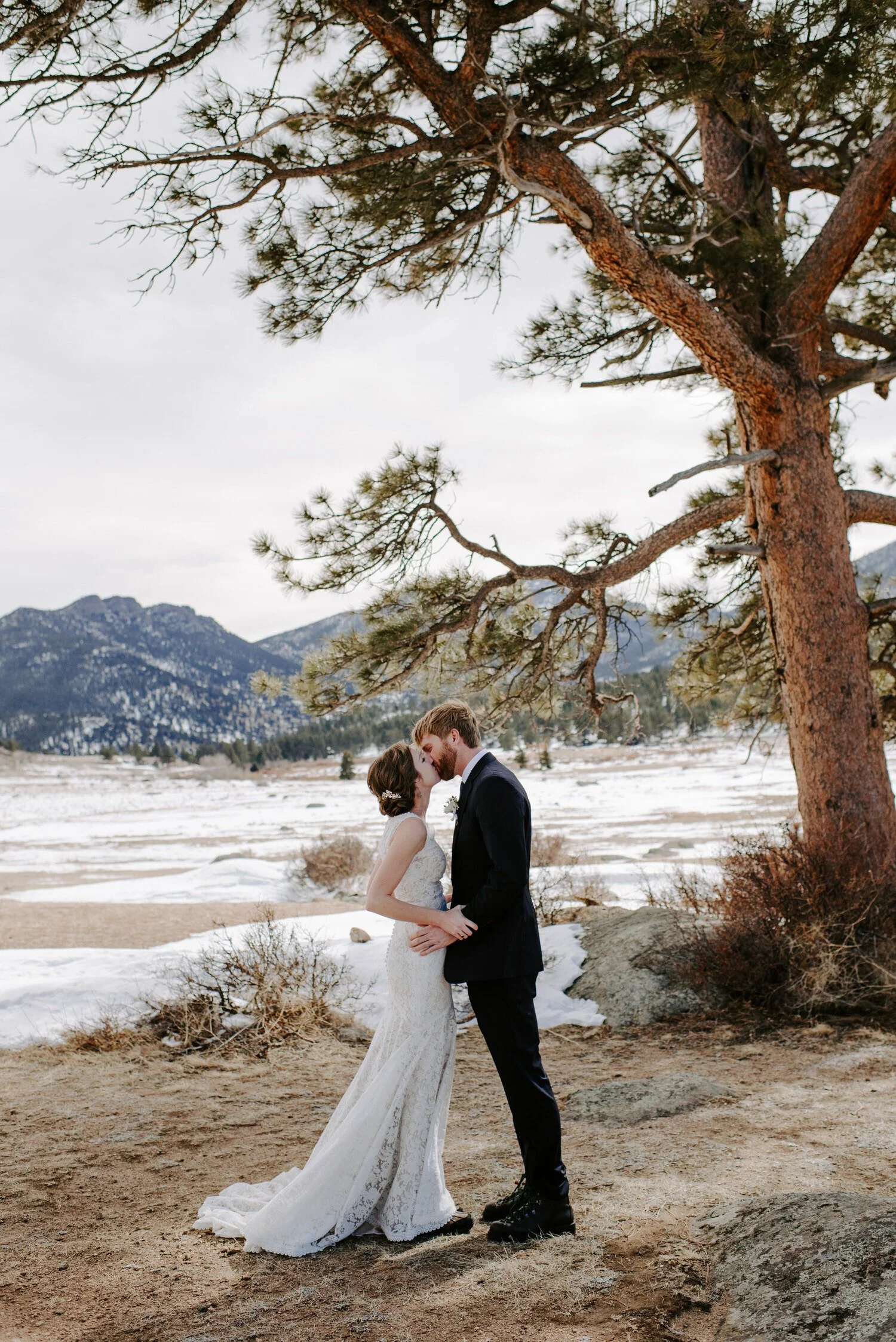 Rocky Mountain National Park, Estes Park Colorado, Rocky Mountain National Park Winter Elopement, RMNP Elopement Photographer, rmnp, rmnp wedding, rocky mountain national park wedding, estes park wedding photographer, elope in a national park, colo