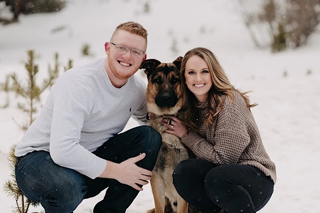 St. Mary's Glacier Hike, St. Mary's Glacier Snowy Engagement Photos, Berthod Pass Engagement Photos, Winter Park Colorado Engagement Photos, Hiking Engagement Session, Winter Park Photographer, Estes Park Photographer, Winter Park Wedding, Winter Pa