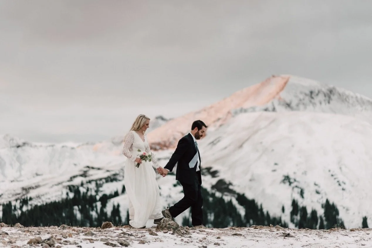 Colorado Elopement Photographer, Colorado Elopement Ideas, Colorado Mountain Elopement, Aspen Elopement Photographer, Maroon Bells Elopement, Independence Pass Elopement, Denver Elopement Photographer, Boulder Elopement Photographer, Adventure Elope