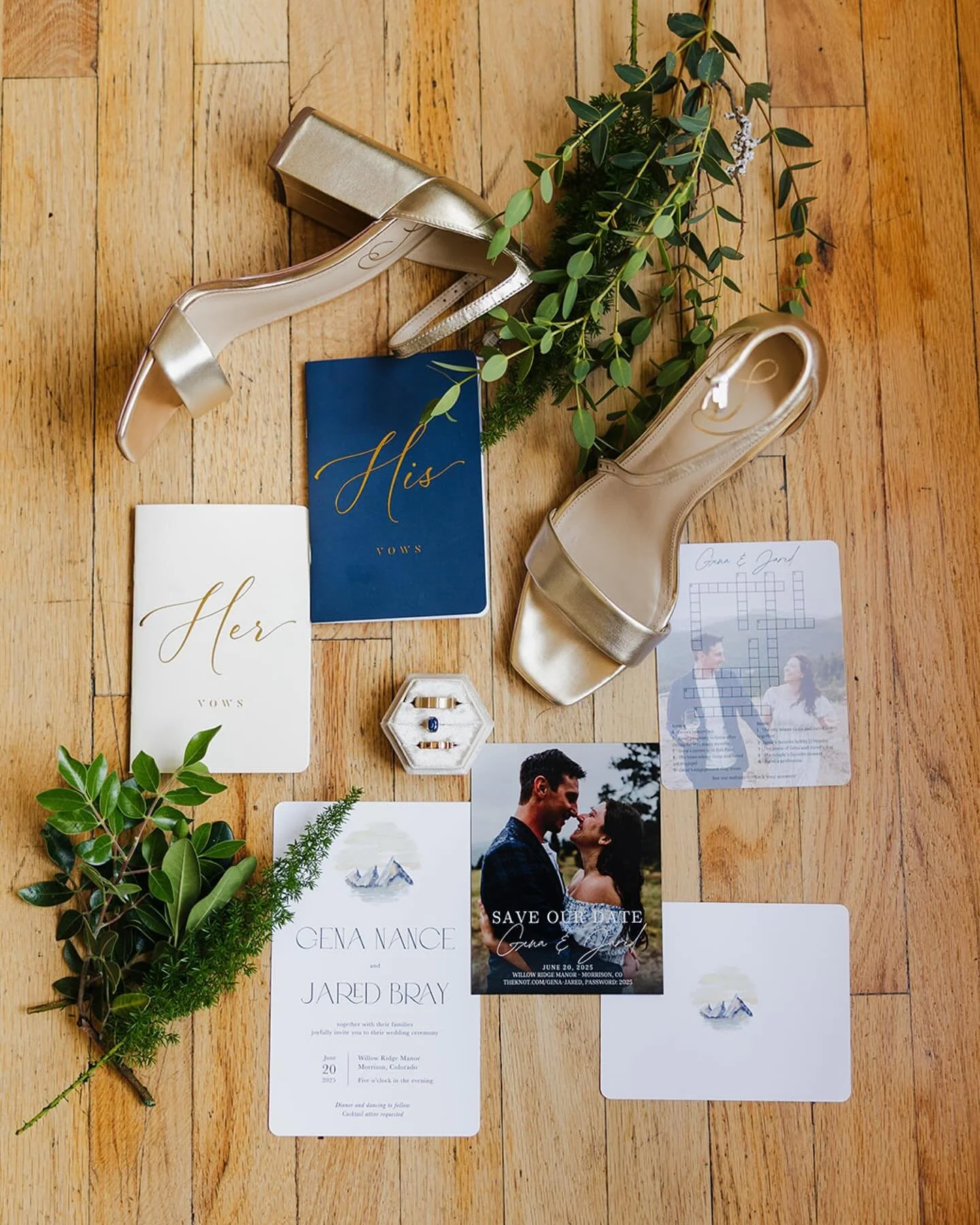 Proof that love can survive even the hottest Colorado days 🔥 I absolutely adore Gena and loved being part of her and Jared&rsquo;s amazing day. Their guests soaked up Colorado in all her gorgeous, mountainy summer splendor ☀️🌄 J &amp; G added the s