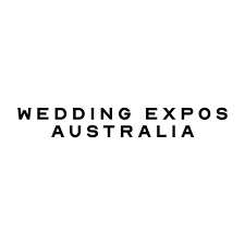 Black text reading 'Wedding Expos Australia' on a white background.
