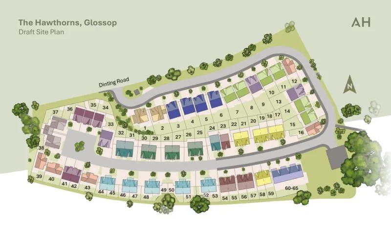 Reserved Matters Submitted for The Hawthorns, Glossop