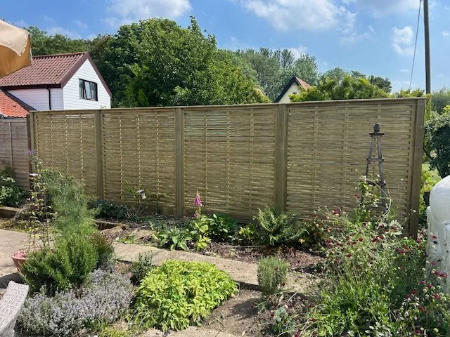 Continental fencing bespoke panels Norfolk