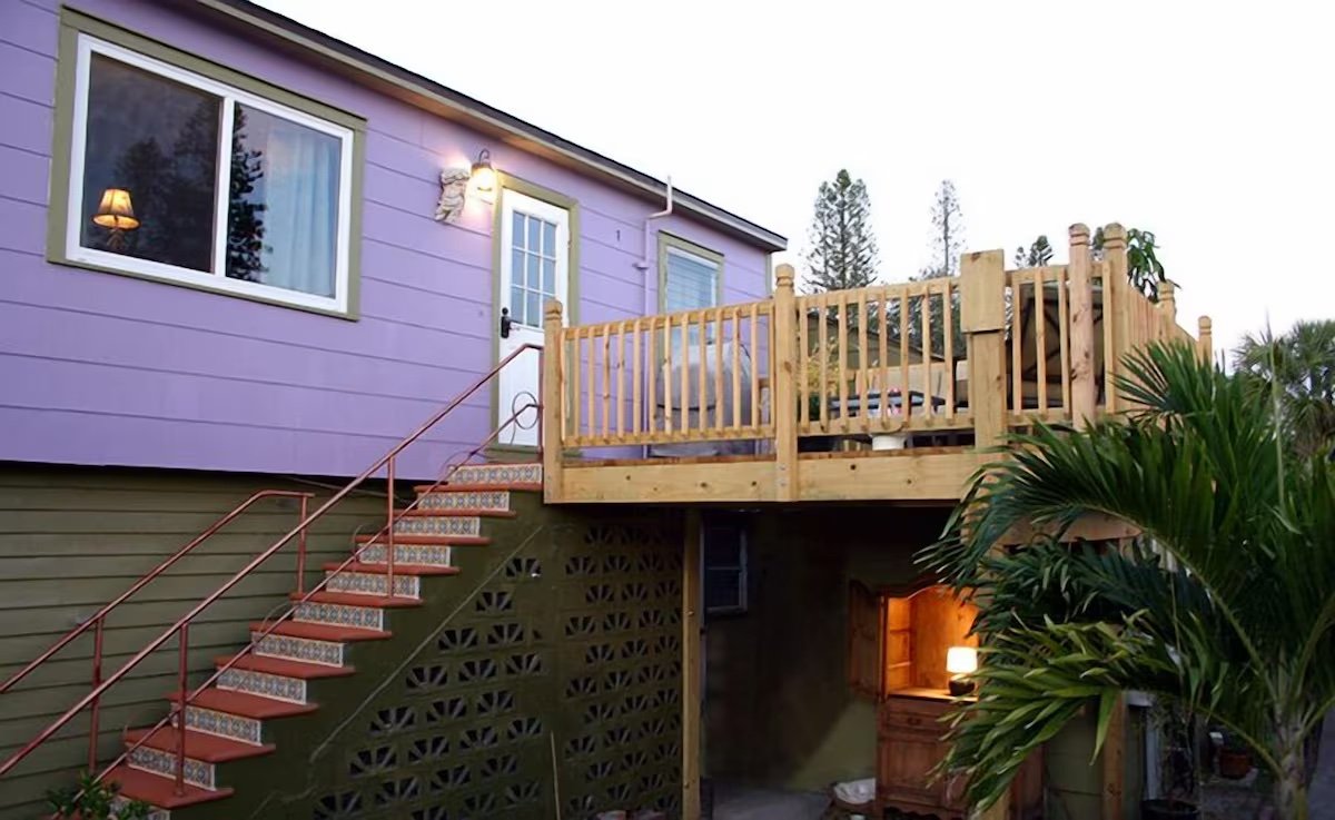 Enjoy sunsets, grilling, lounging, and star gazing from your private deck