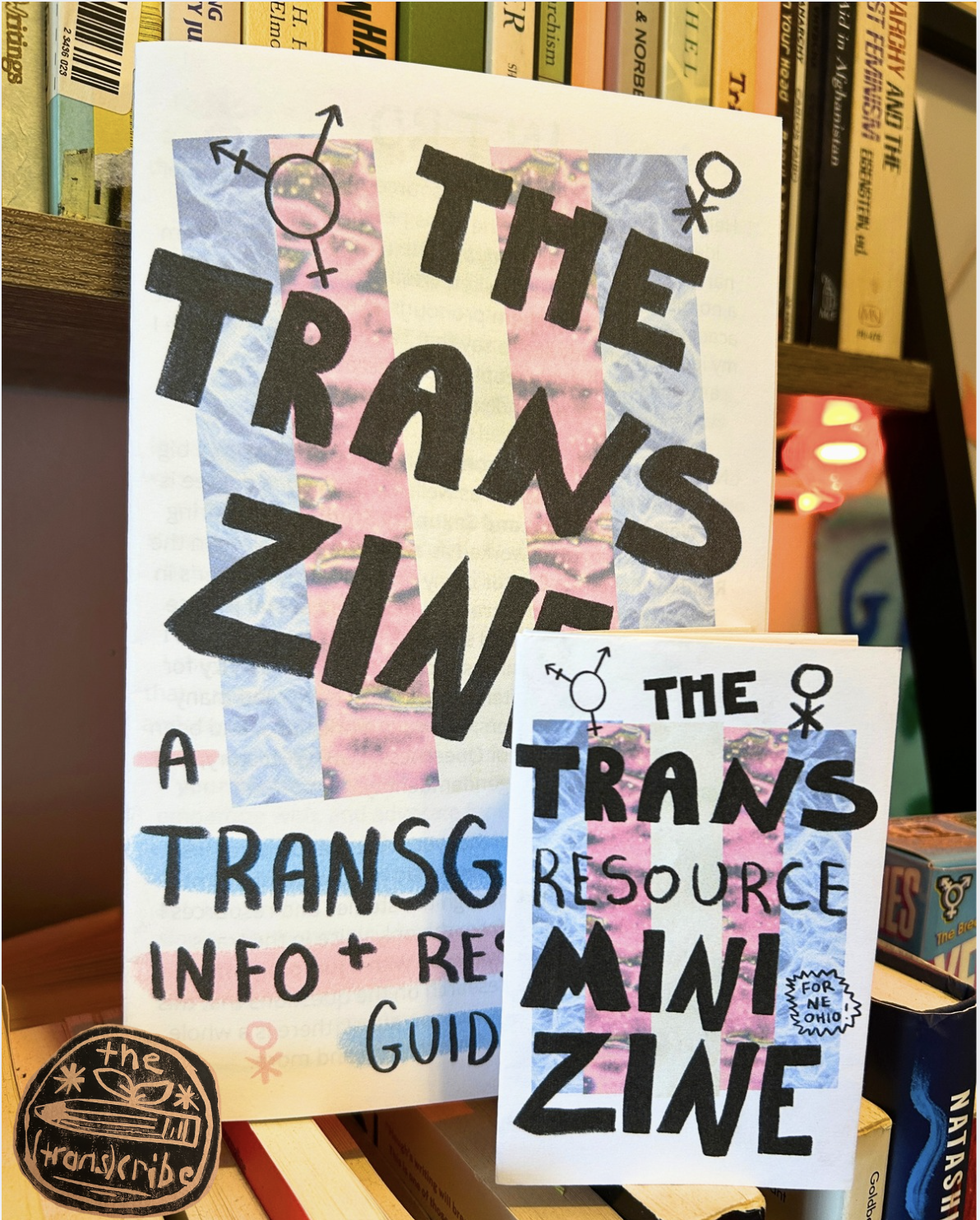 all about a custom trans resource zine commission!