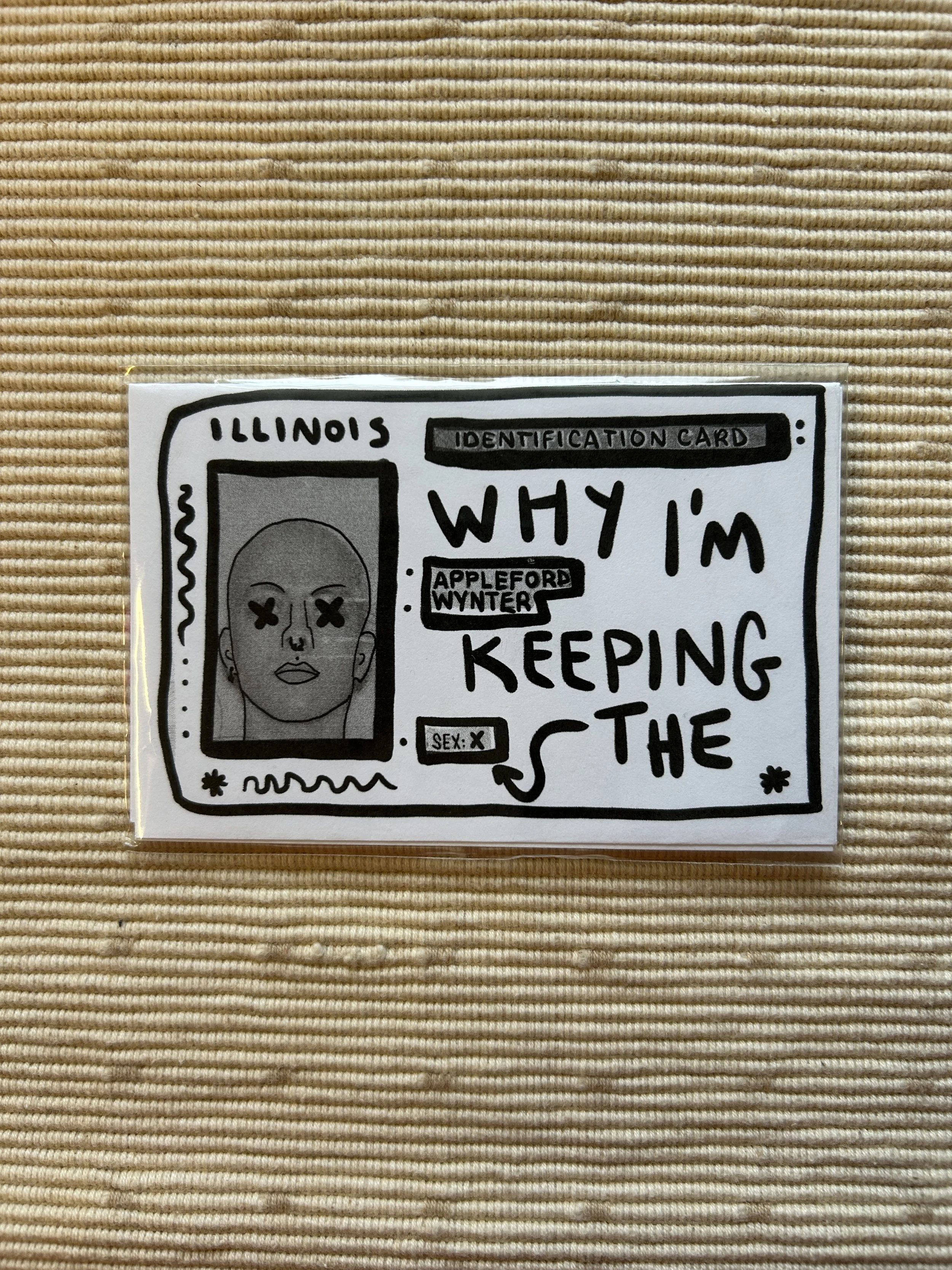 Why I'm Keeping the "X" Minizine