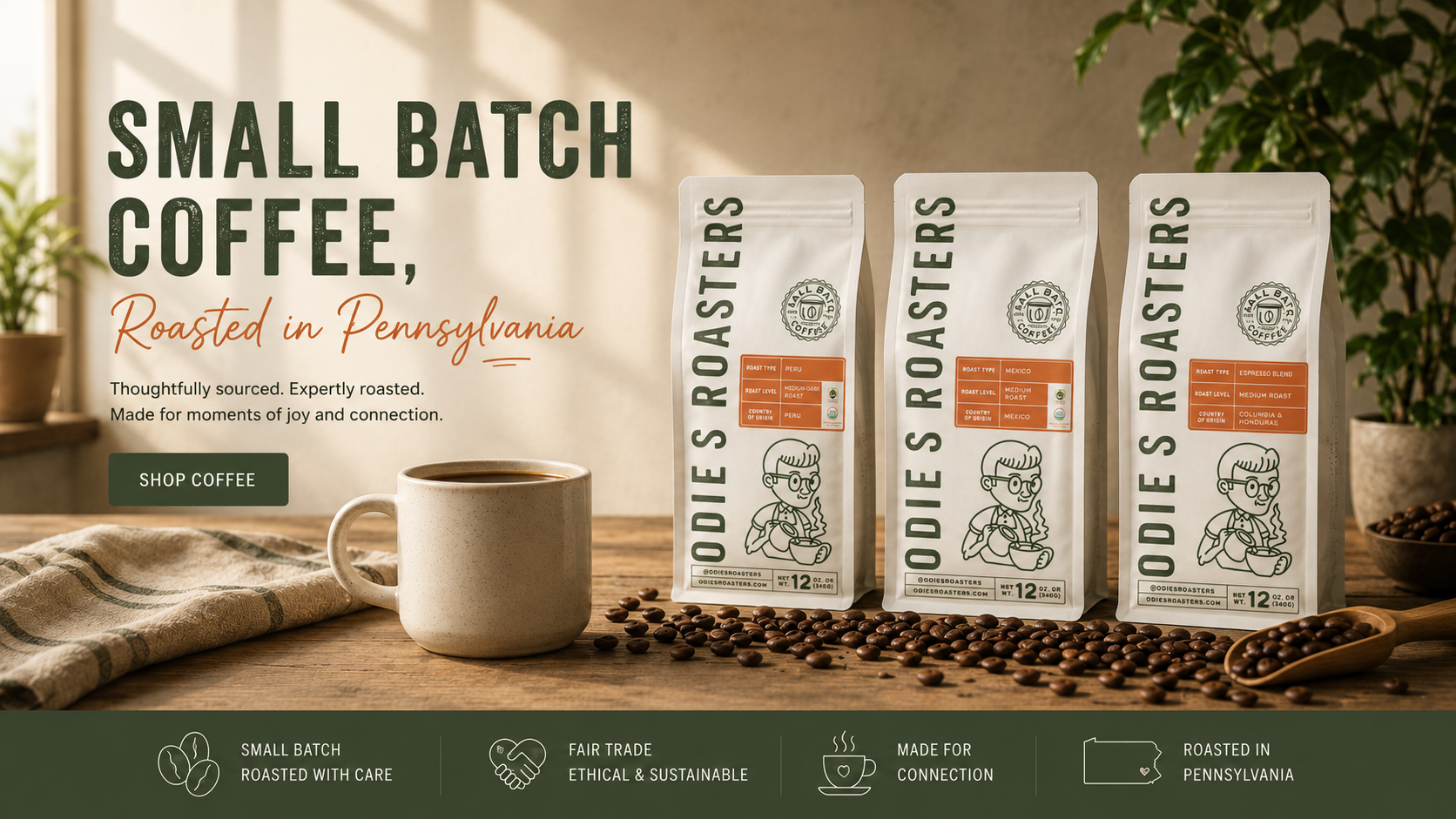 Small Batch Coffee Roasted In Pennsylvania