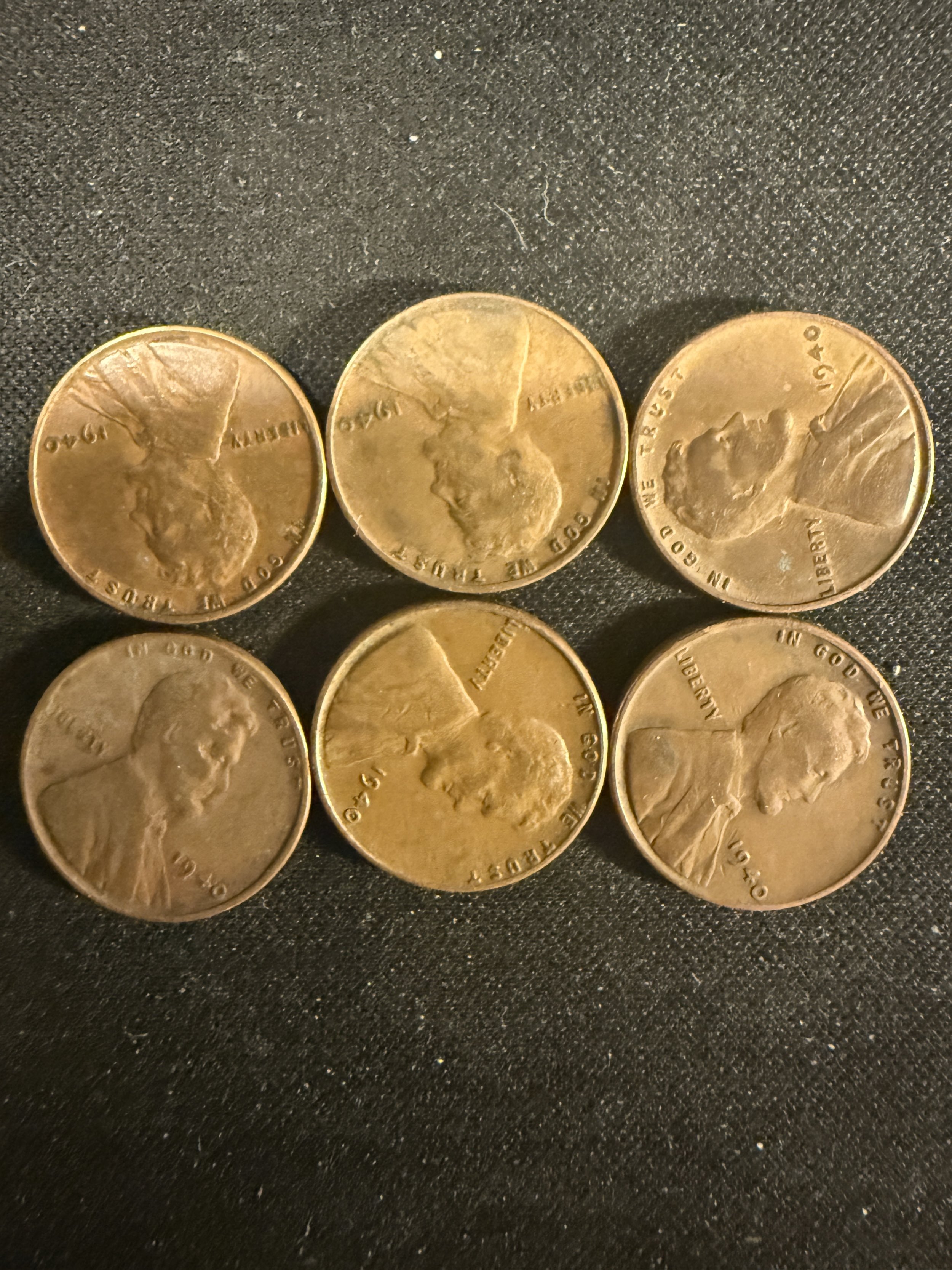 1940 P Wheat Penny Book Fillers