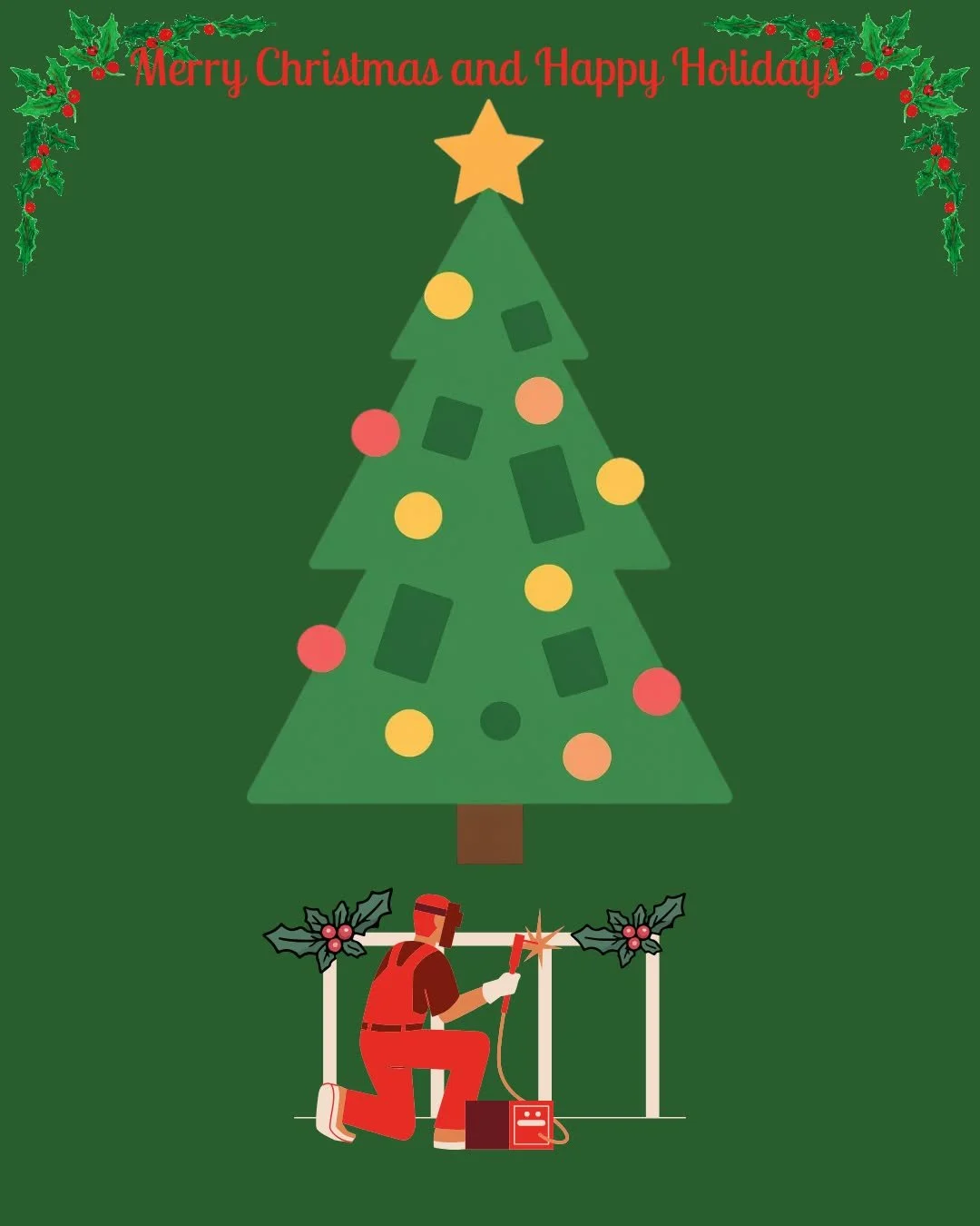 From our family to yours we wish you a very Merry Christmas and a Happy New year!! #weldinglife #makitacanada #migmagwelding #metalfabrication #welding #makitatools #siegmundtools #eaglealloyswelding #migmagwelding💥 #fortis #fronius #thermacut #fron