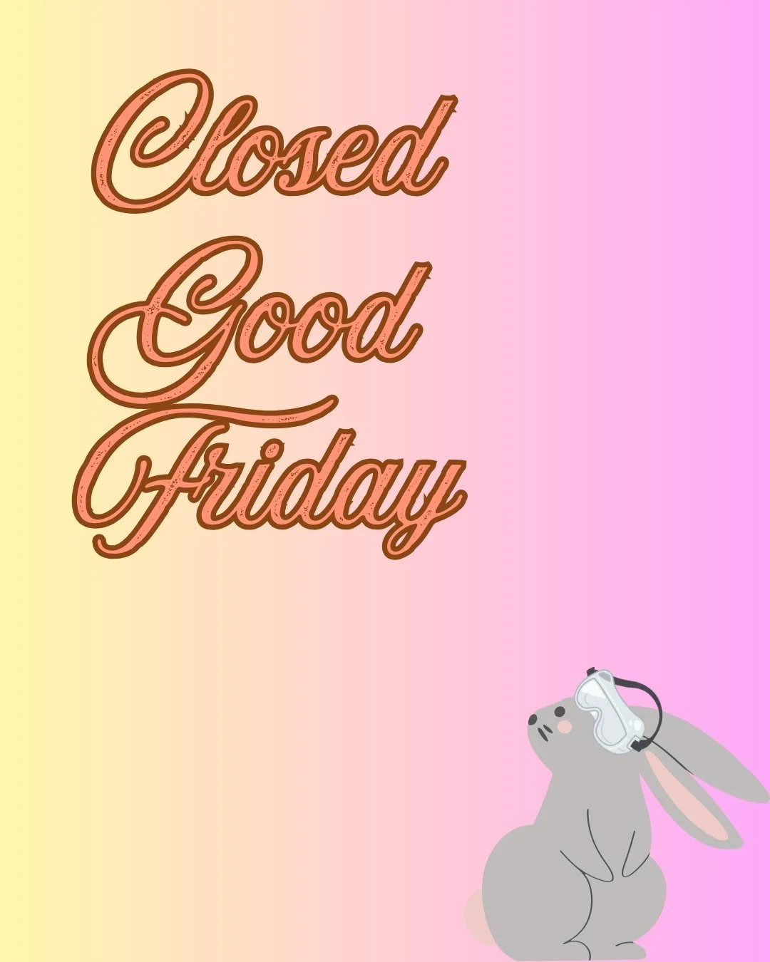 Happy Easter from our family to yours. 
We will be closed Good Friday (3 April 2026) for Easter. We will be open Easter Monday (6 April 2026).