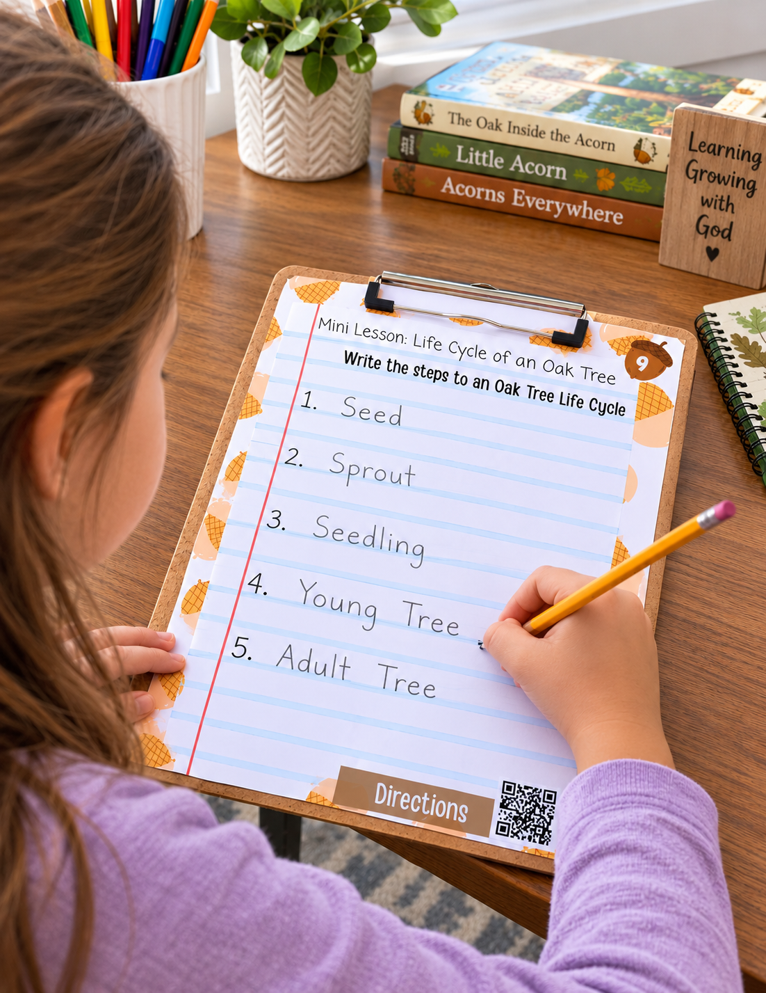 Mini Lesson: Life Cycle of an Oak Tree