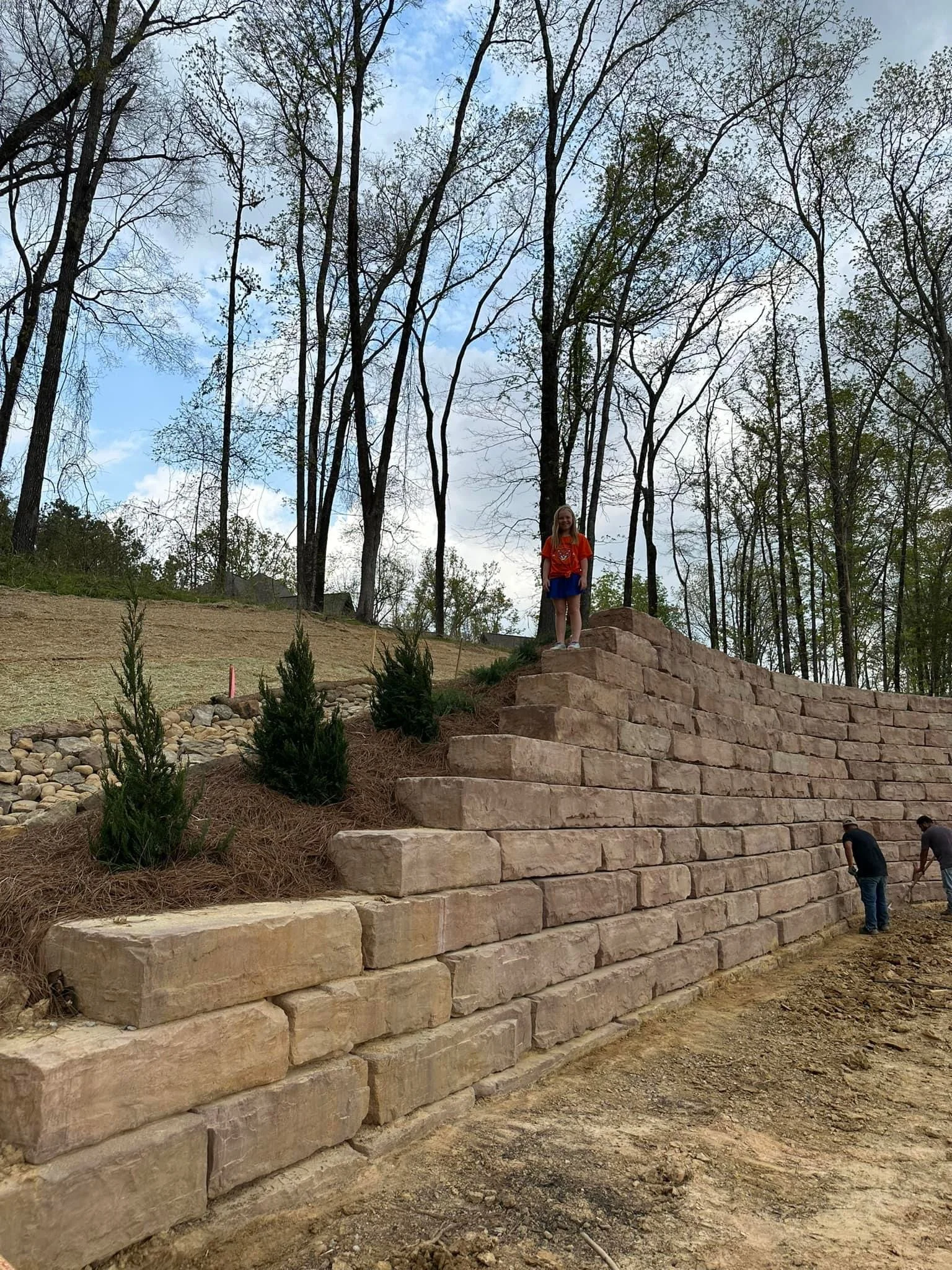 Retaining wall contractors Mississippi building a durable wall