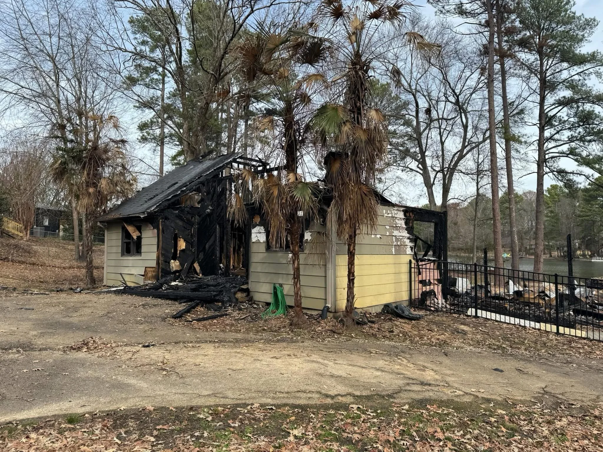 Lake Lorman house fire demo