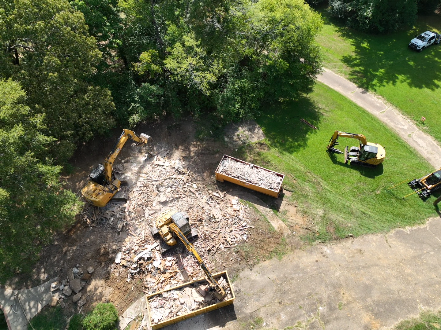 Residential demolition services in Madison MS