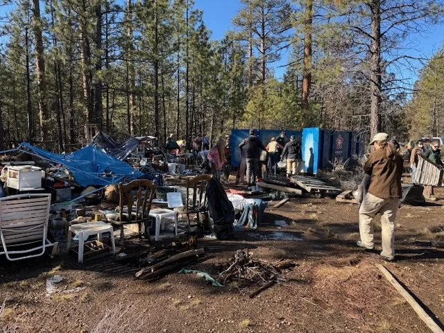 Clearing an Abandoned Camp