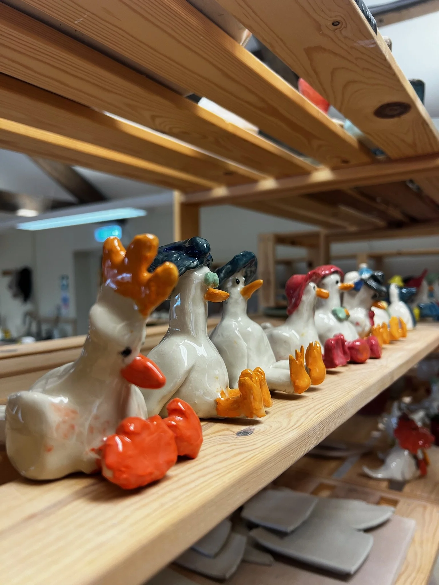 Sculpt a norfolk goose