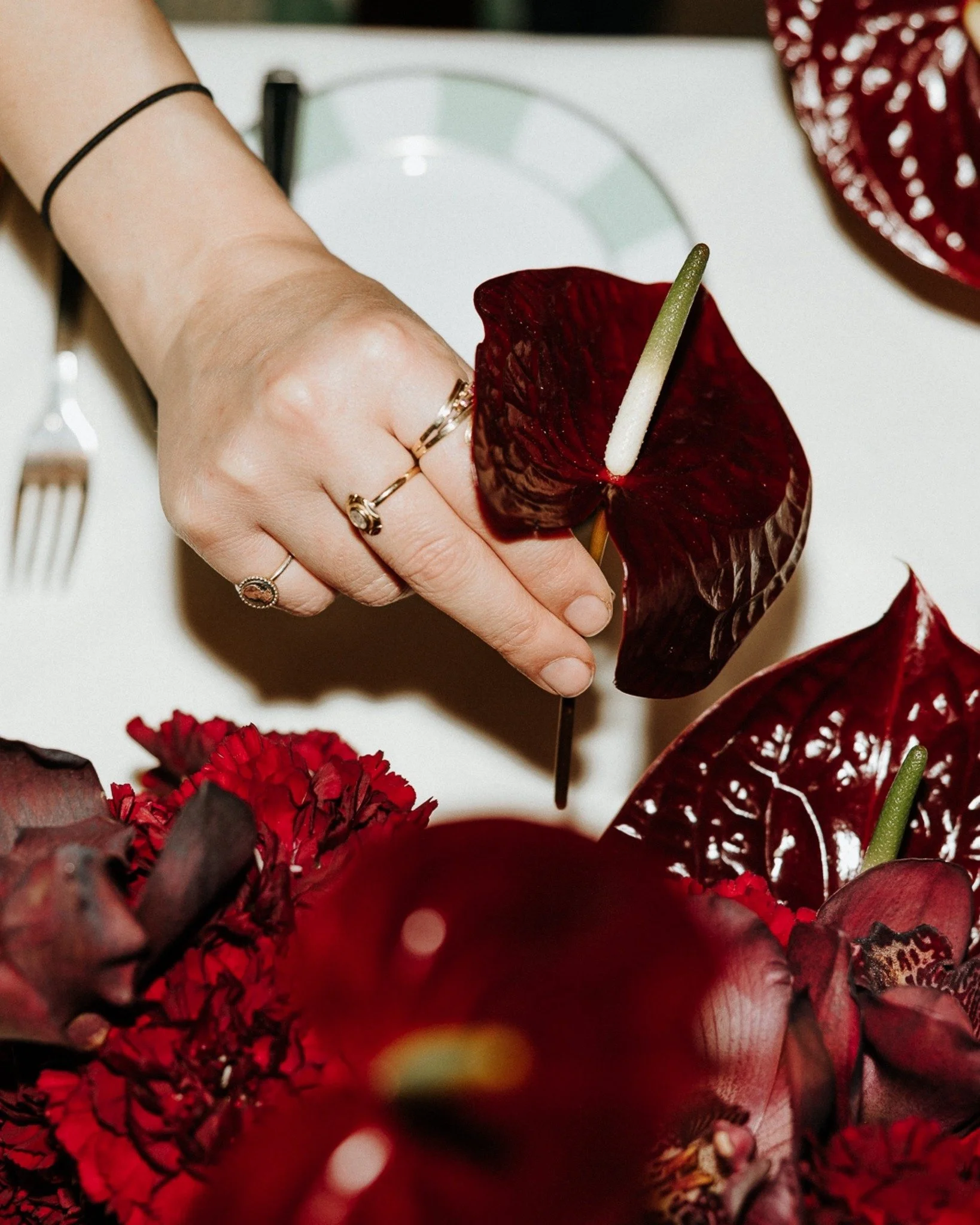 Lil BTS with Francesca from @___ferve  crafting luxe bold reds for @dhpr_london  at the iconic @claridgeshotel 🌹✨

#WeddingTrends2025 #FloralSculptures #TablescapeDesign #CreativeJourney #ClaridgesHotel #BoldWeddingDesign #BehindTheScenes #bts