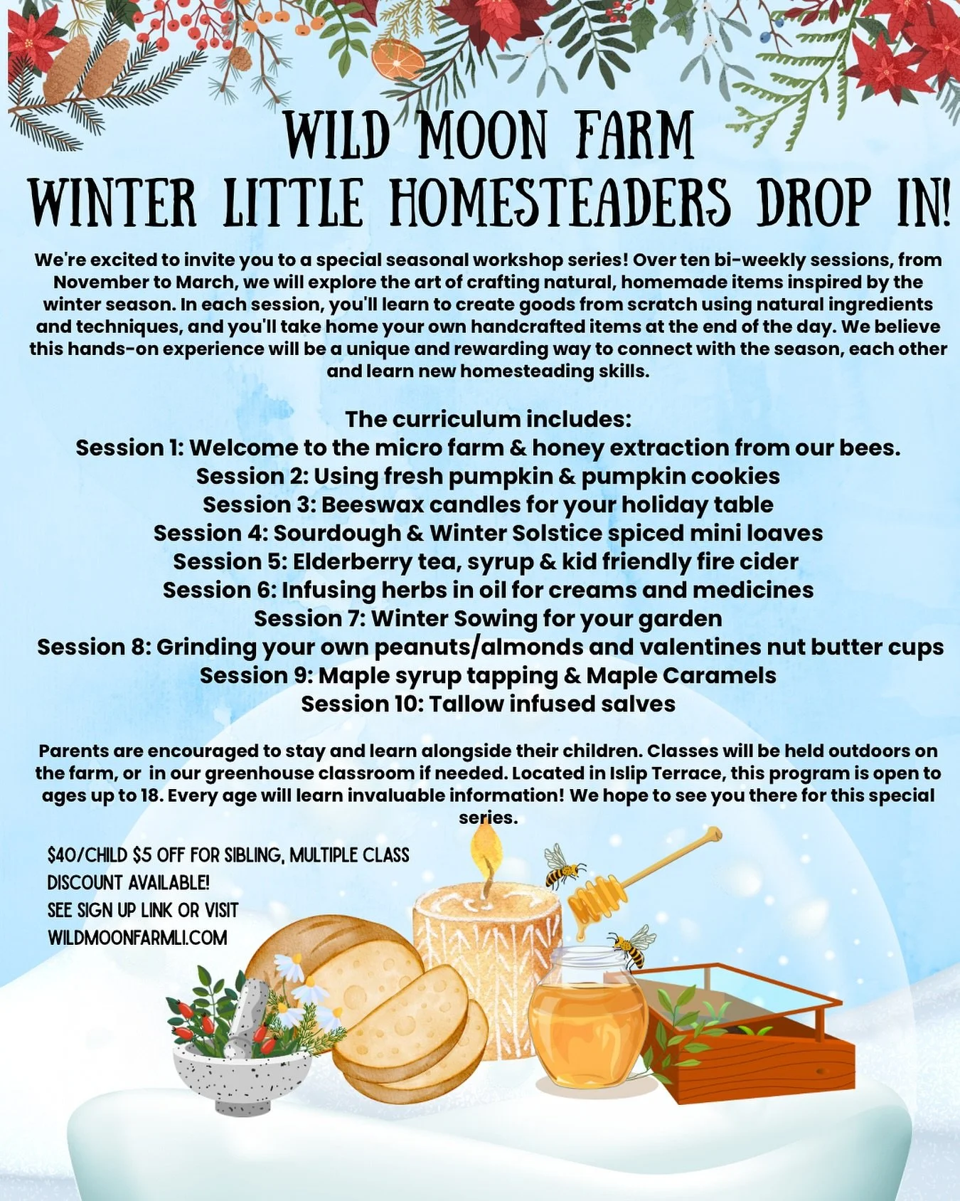 Want to try out a class? Worried about the kids being sick and missing too many? Sign up for our drop in option on Friday or Sunday mornings! Limited spots available! If you sign up and can&rsquo;t attend it can be moved to another class! Link in bio
