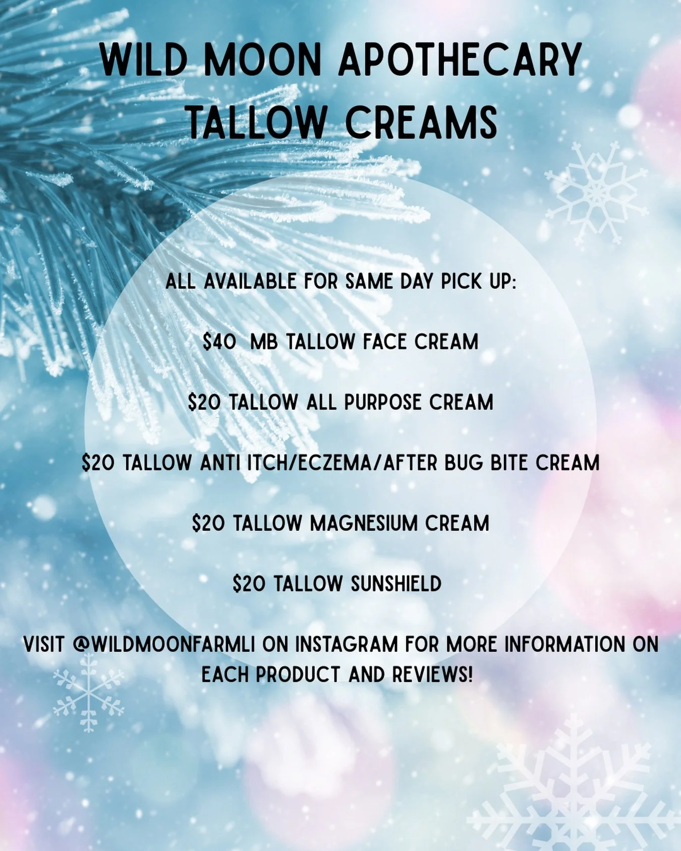 Order on the holiday or farm stand menu in bio or here: https://forms.gle/UXt6eskaYFmncvjX6