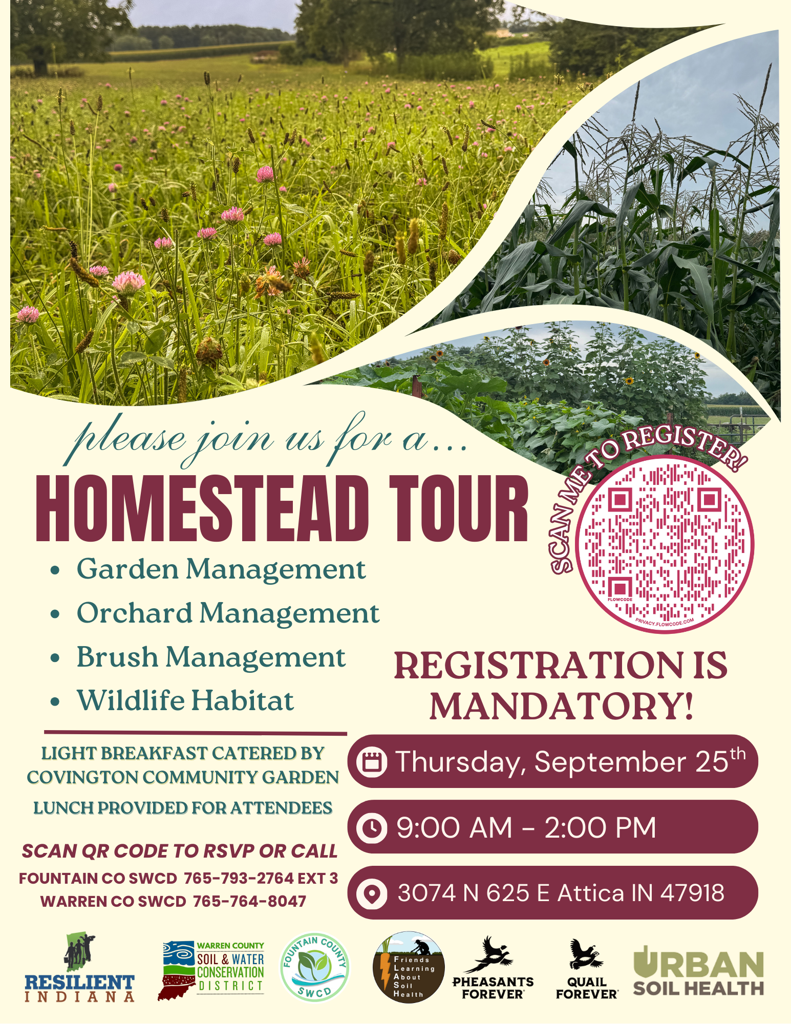Homestead Tour — Warren County Soil and Water Conservation District