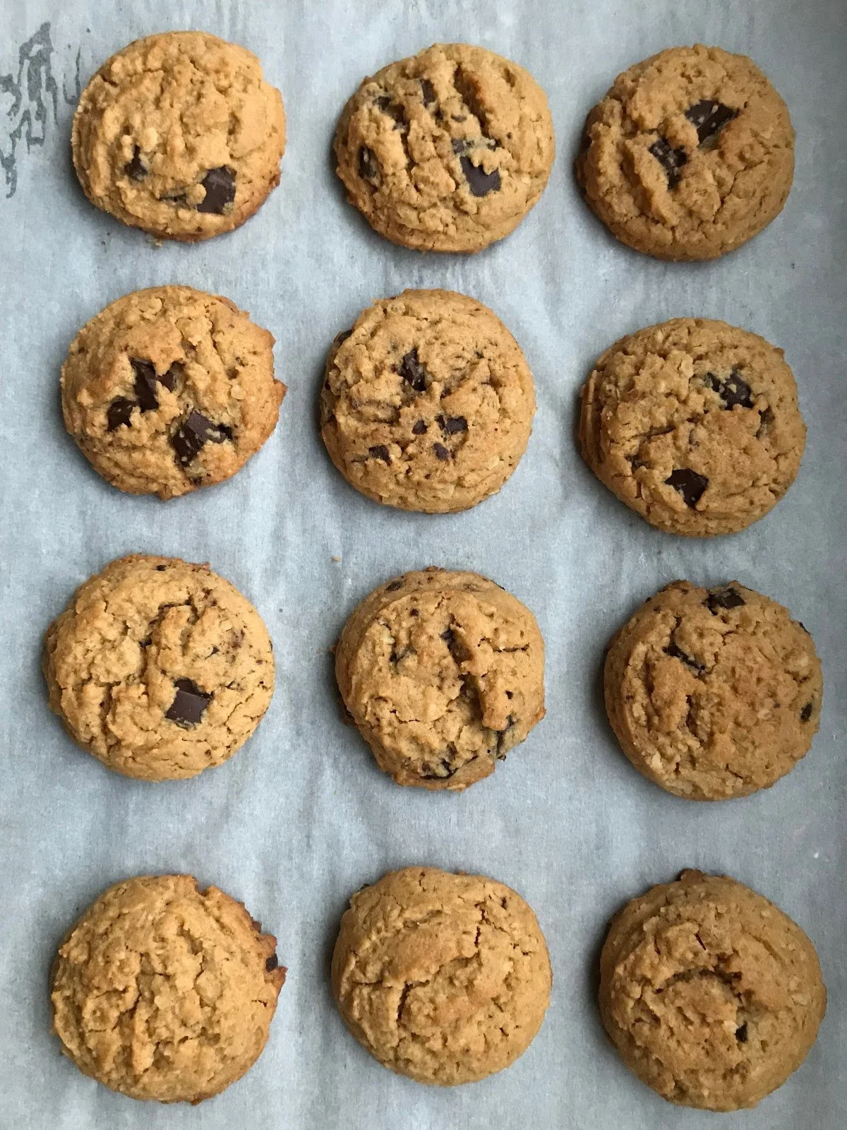 🍪 Galletas de Proteína con Avena y Mantequilla de Maní