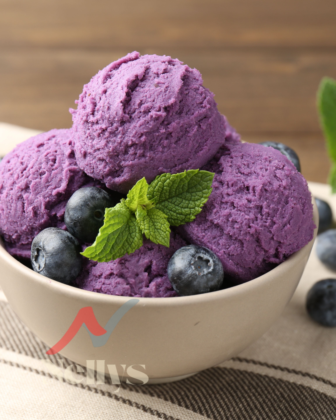 🫐 Helado de Proteína y Blueberry