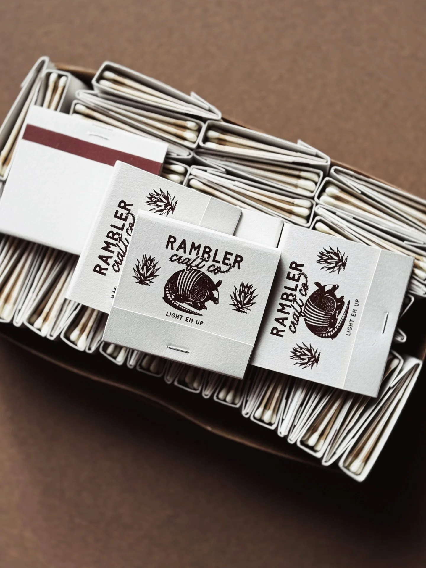 Look what arrived! EEEK! Custom matchbooks because lighters are fine but these look better on your coffee table.

Link in bio for early access ✨