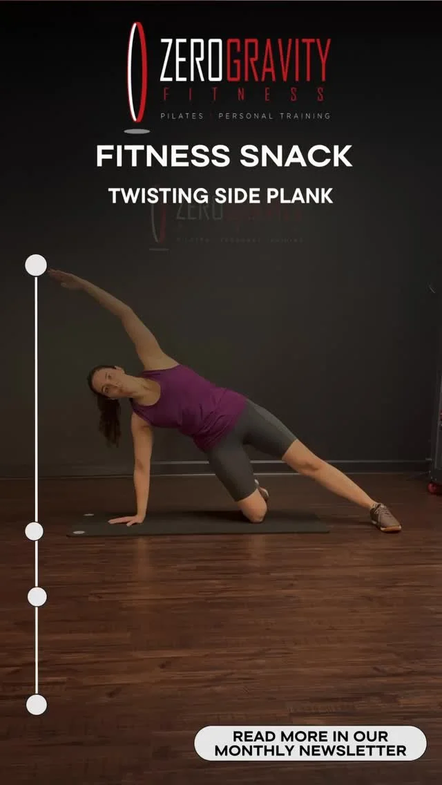 Twist it out! 🔄 The twisting side plank builds strength through your core, tones your obliques, improves balance, and enhances spinal mobility. One move — total core upgrade! 🌟 #CoreStrength #SidePlankTwist #FunctionalFitness