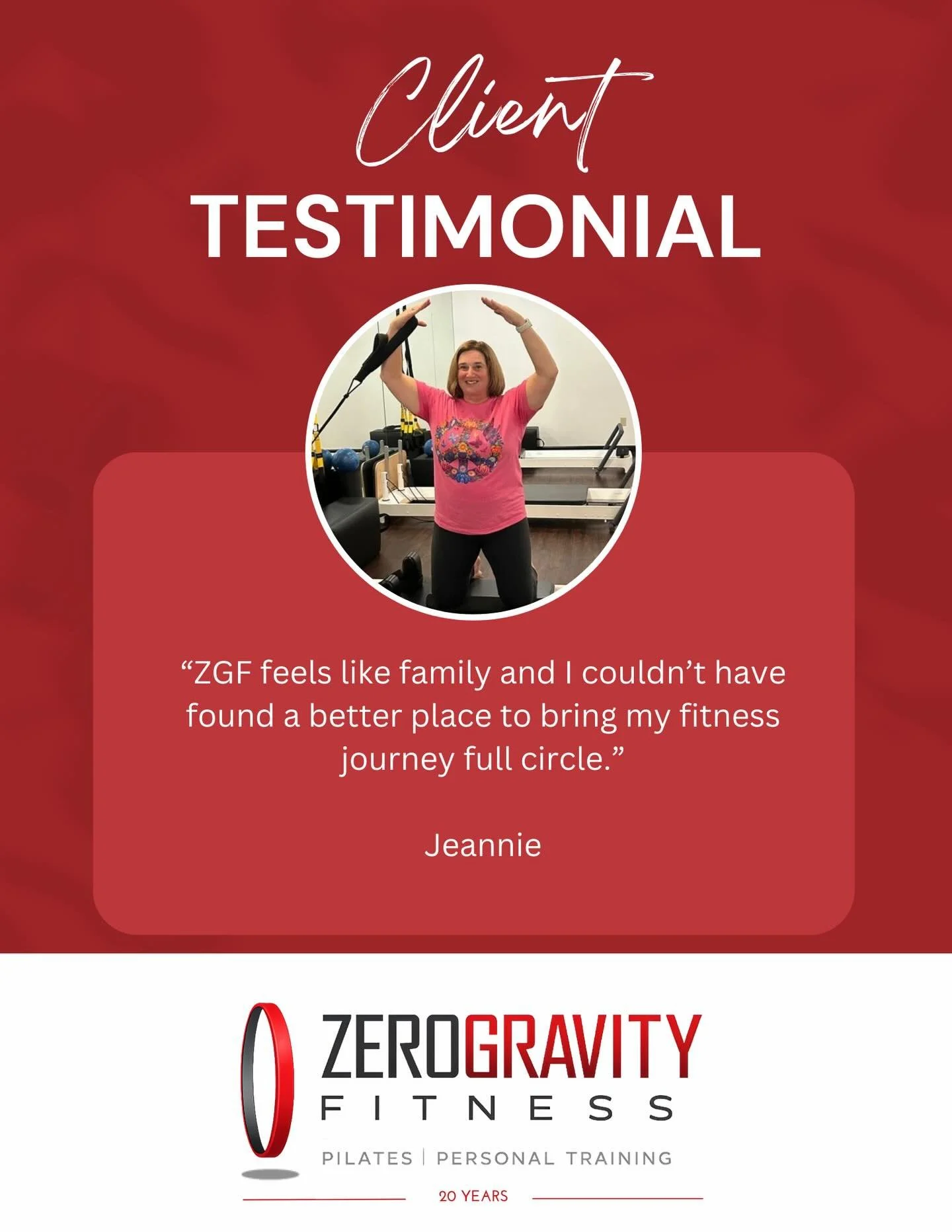 20 years. Countless transformations. 💪✨
These stories are why we do what we do&mdash;thank you for being part of our journey.
#20YearsStrong #StrongerTogether #feeltheZGFdifference