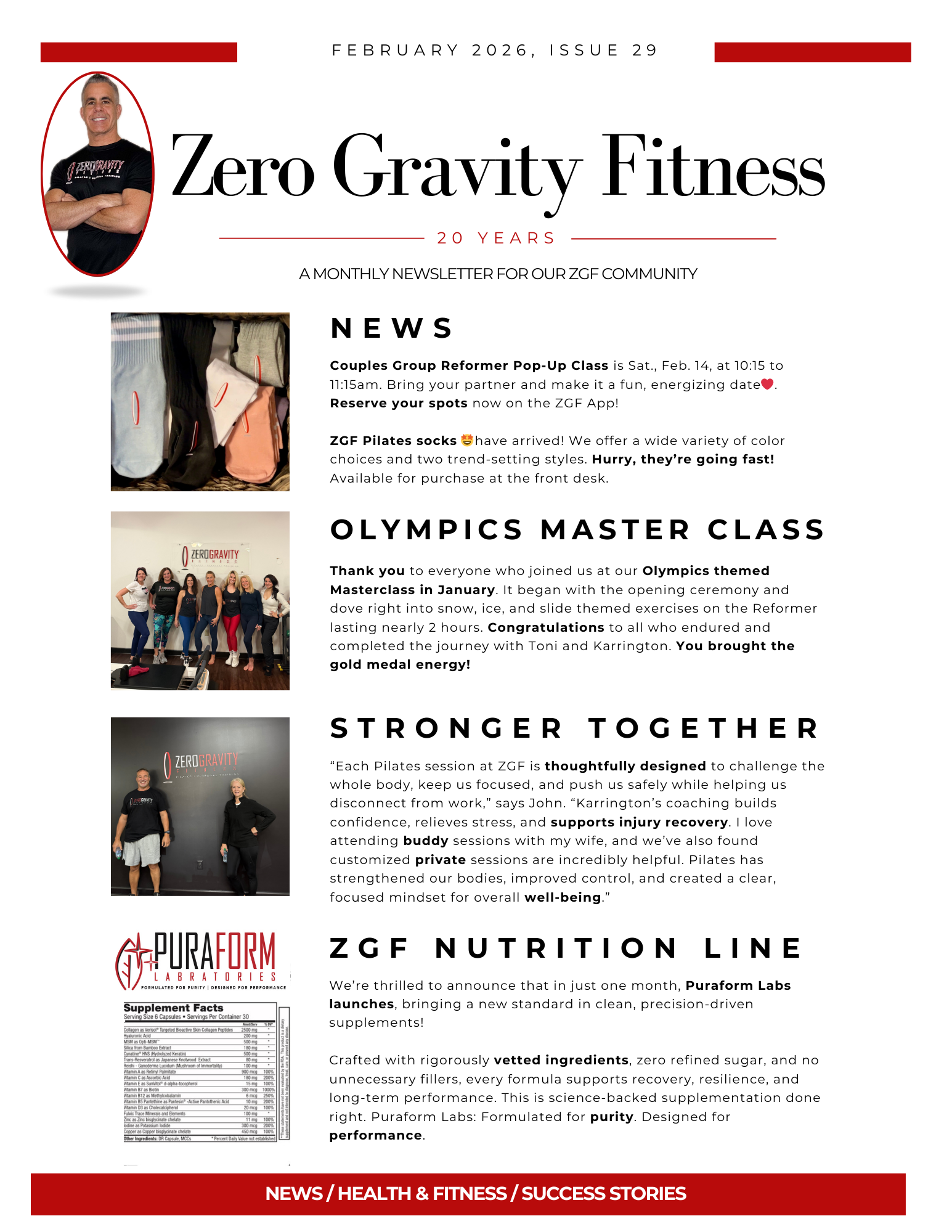 February 2026 Newsletter