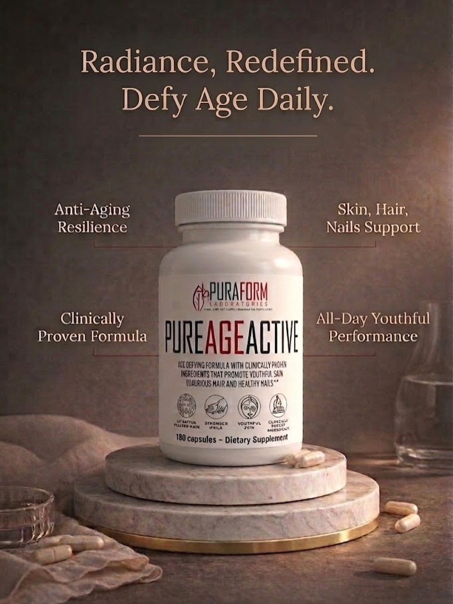 PureAge Active is a thoughtfully formulated blend that nourishes your body &mdash; supporting overall wellness, naturally.

Get yours today and let us tell you more about it!&hearts;️

#zerogravityfitness #zgfcommunity #supplements #pureageactive #we