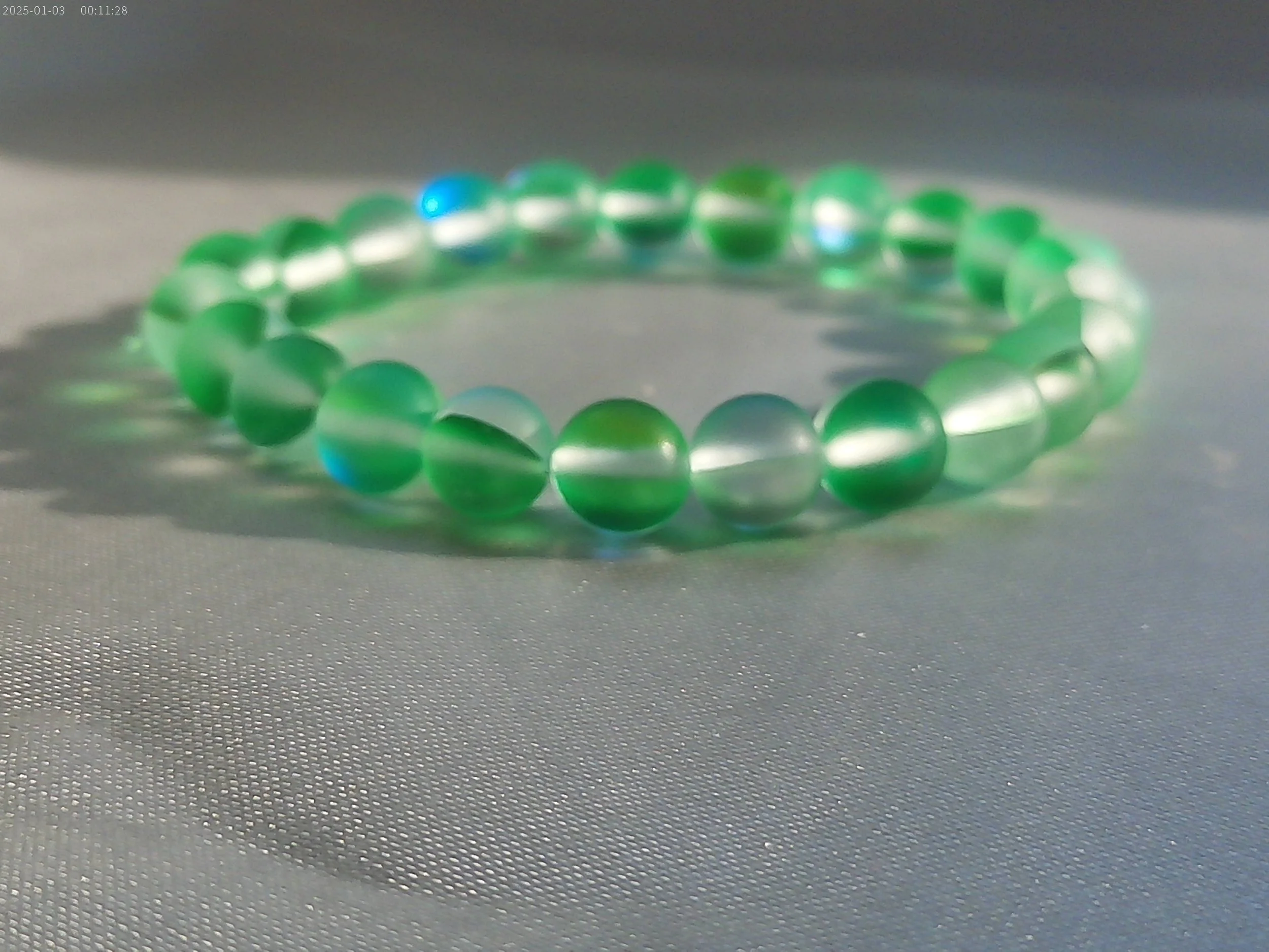 Green Moonstone Bracelet