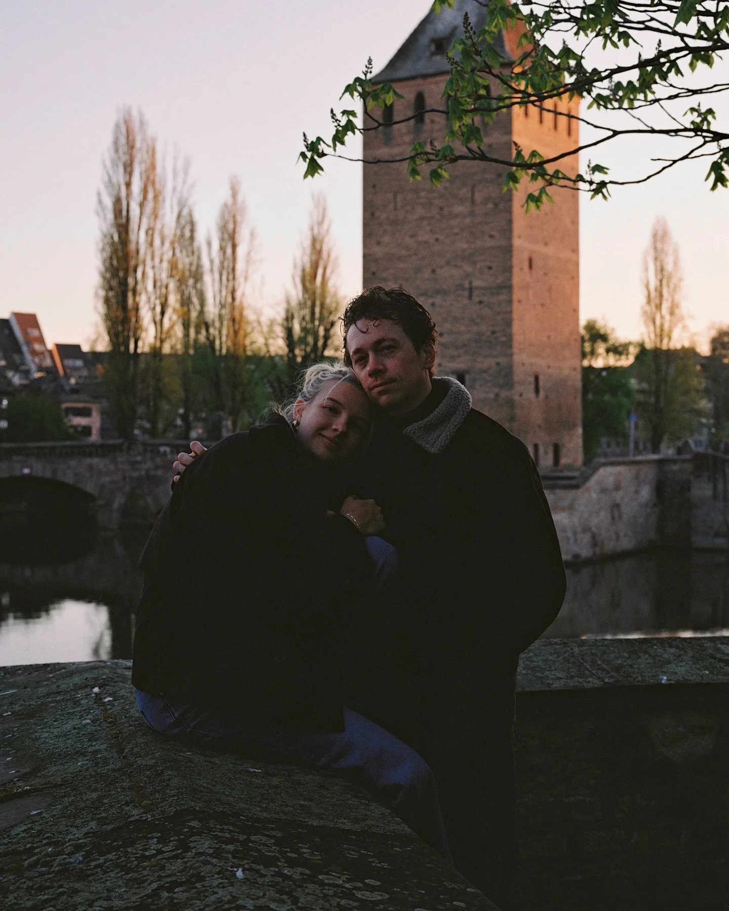 It was an early morning in Strasbourg. Alyson and I got up before the sun and slipped outside for a quiet walk. The world was still half-asleep, and so was I. Eyes heavy, the air cool, the streets hushed. But as the first light broke over the rooftop