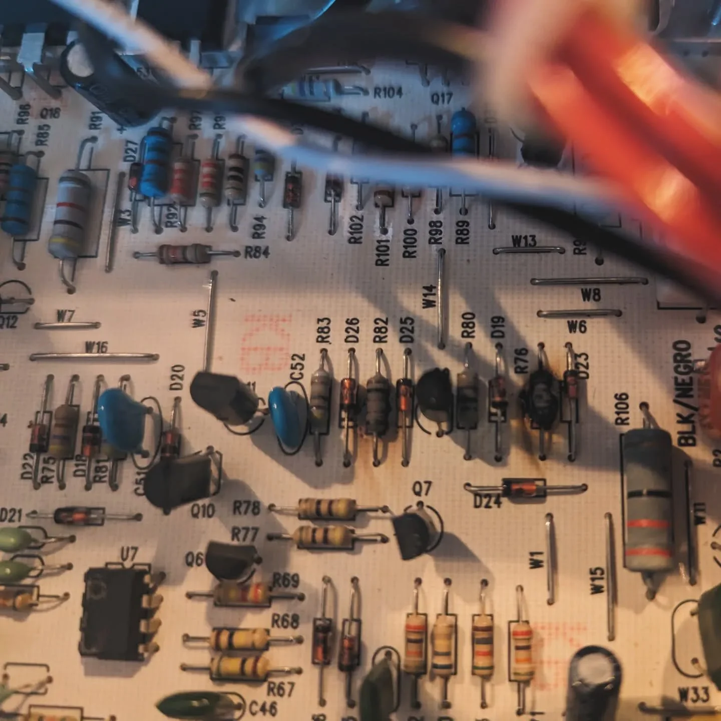 When you rock so hard the old  practice amp blows and starts smoking during rehearsals hahaha.