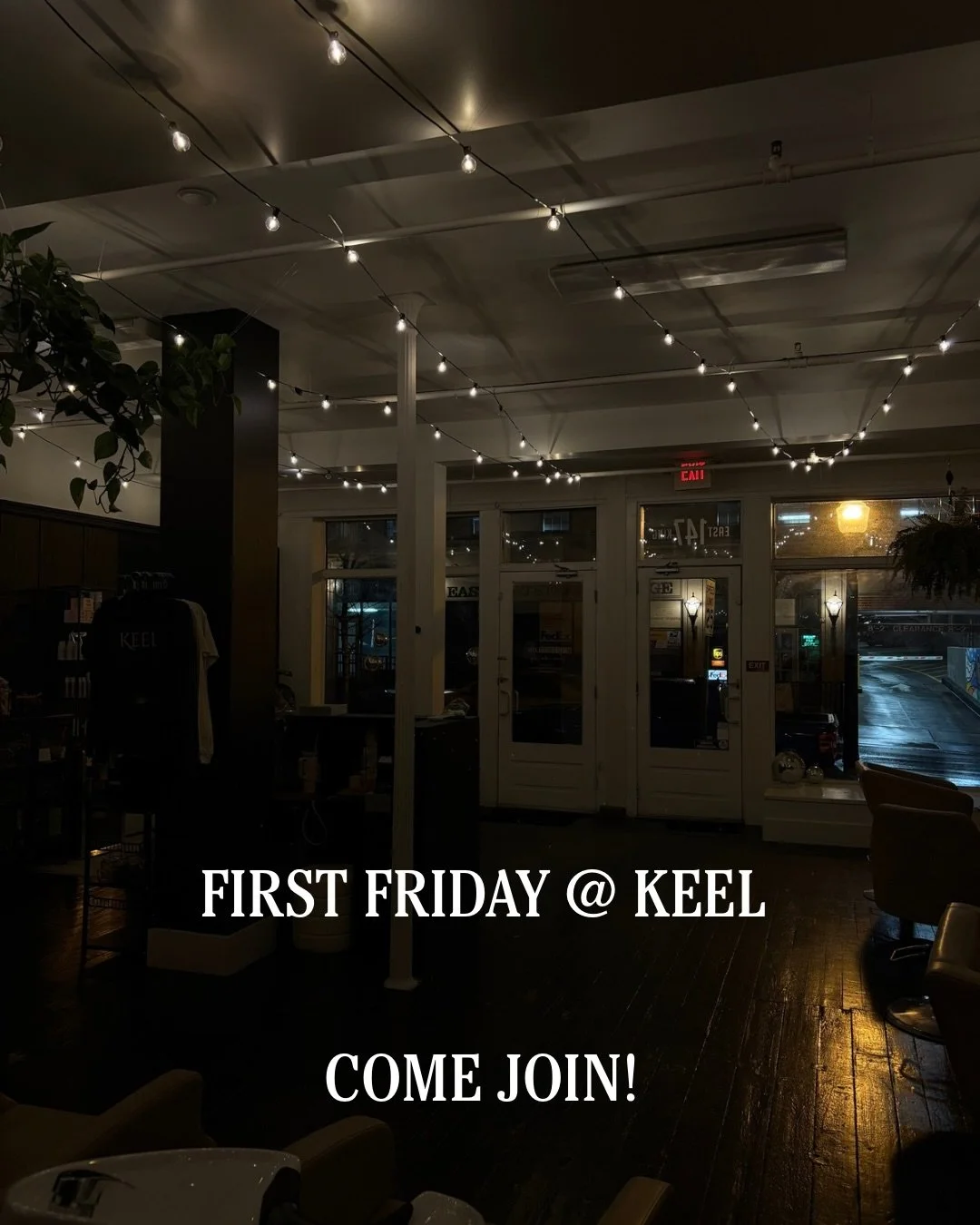 The suns coming back out that means Keels back out!

 
join us for our First Friday! 
@knottingtides 
@badmantats 
@that_sugarstudio