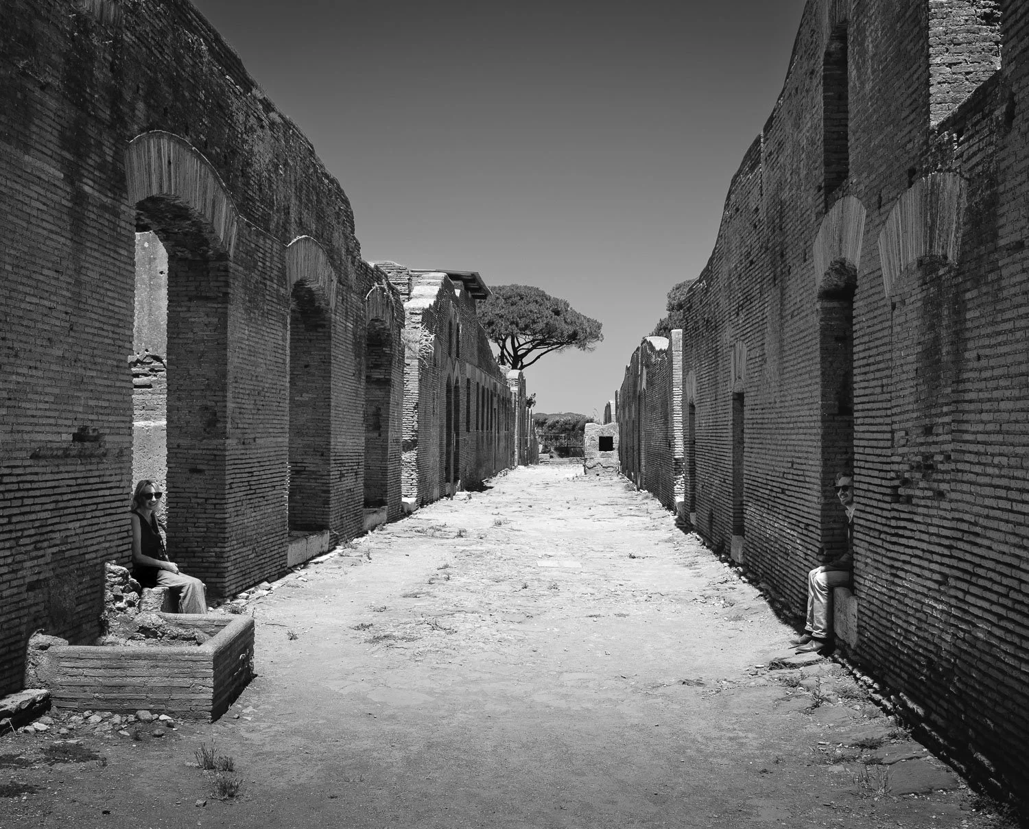 Finding shade, Ostia Antica.jpg