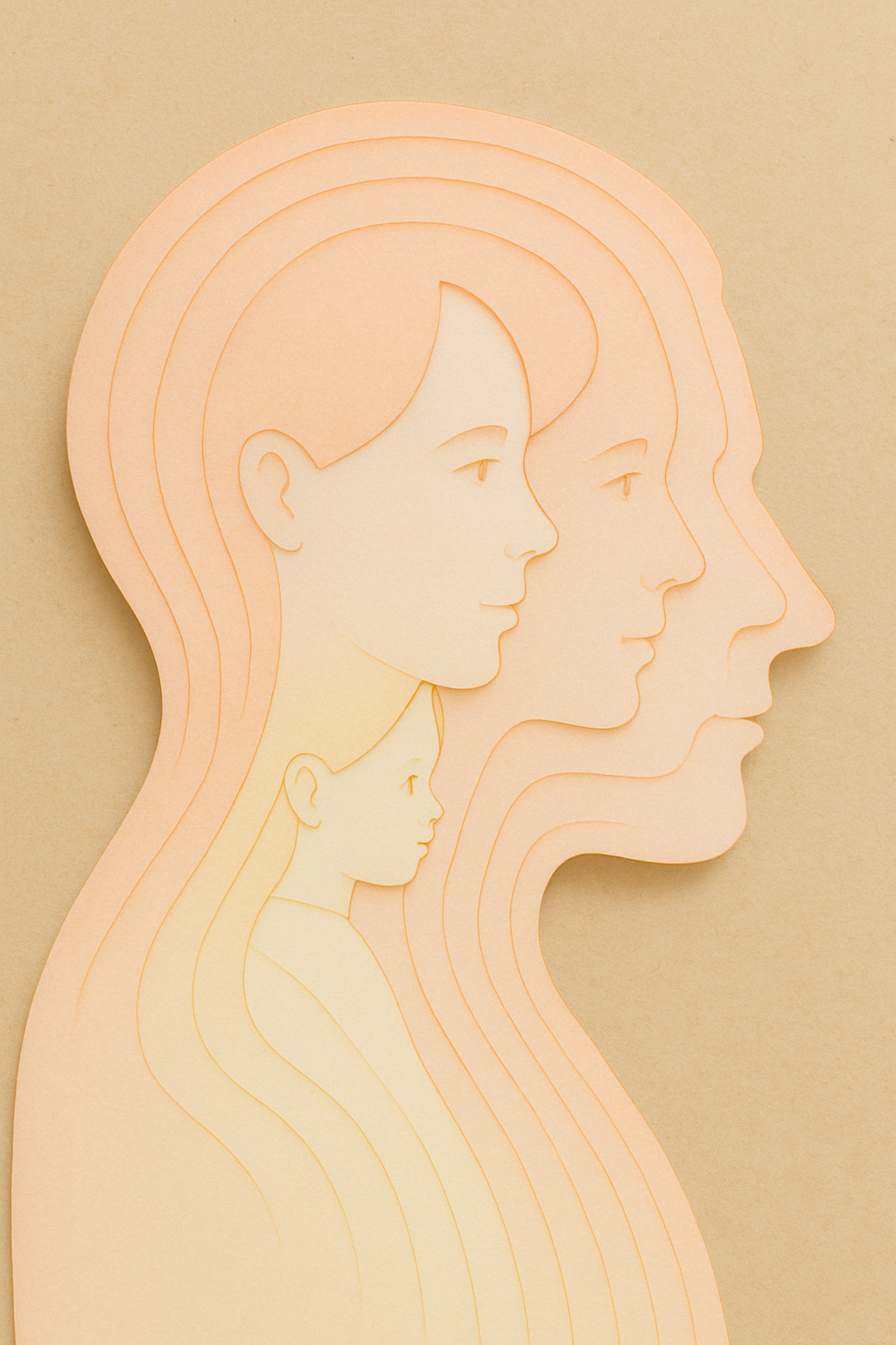 Aaeena face silhouette family counselling