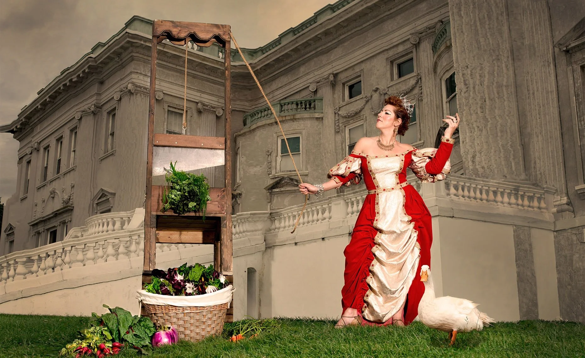 surreal-advertising-woman-red-gown-garden-mansion-mister-lynch-photography.jpg