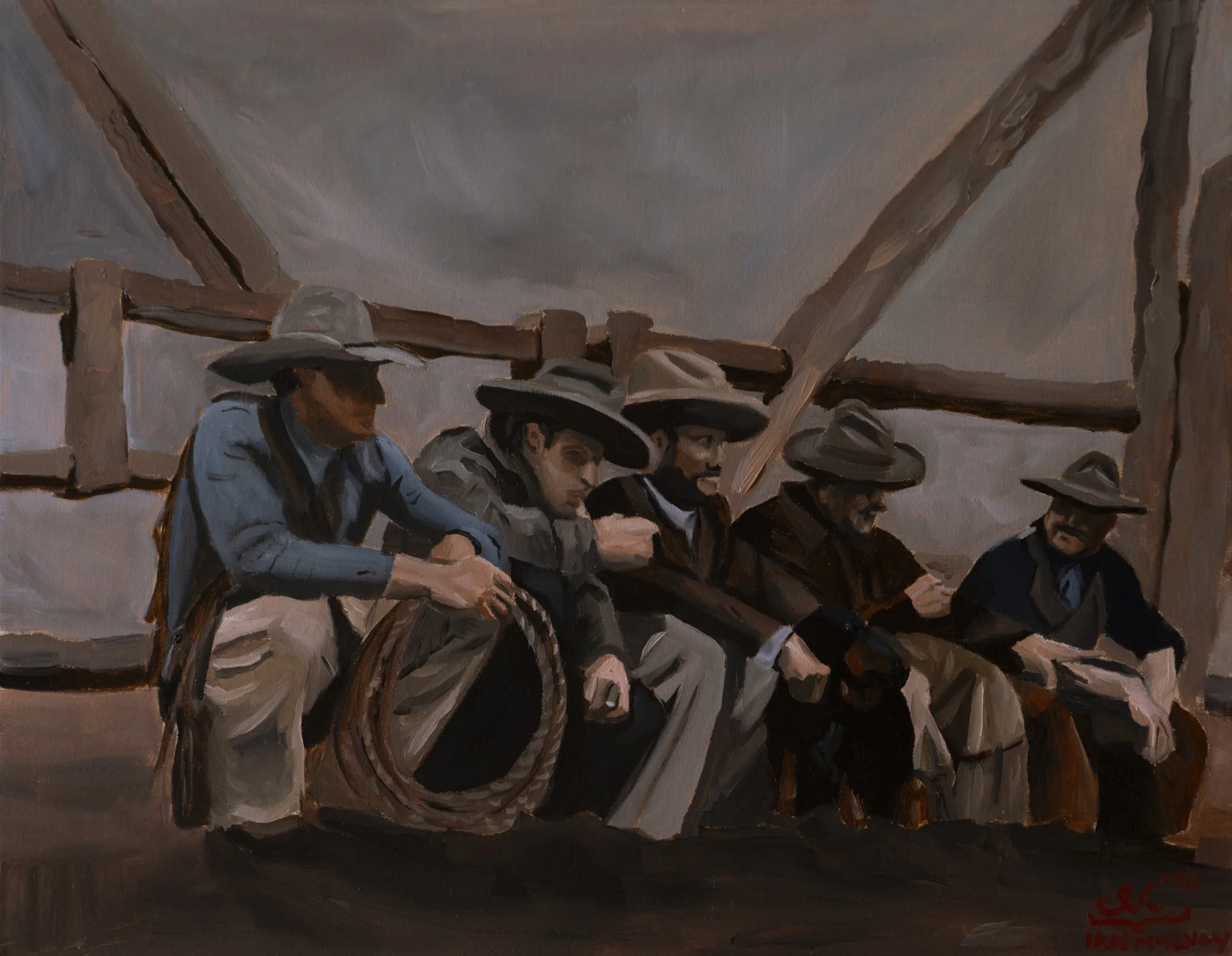 "The Gathering" - 11x14in (2026)