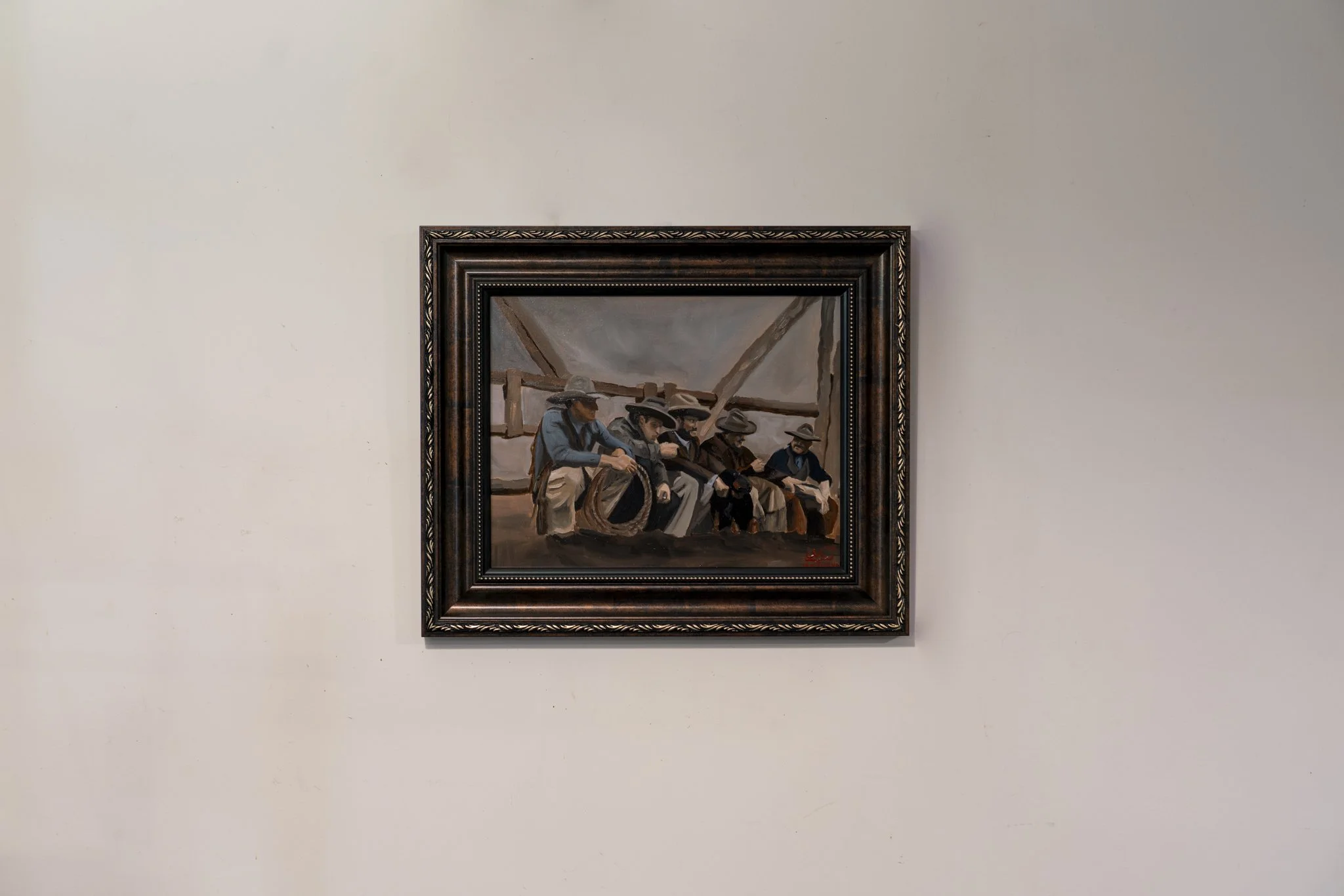 "The Gathering" Painting