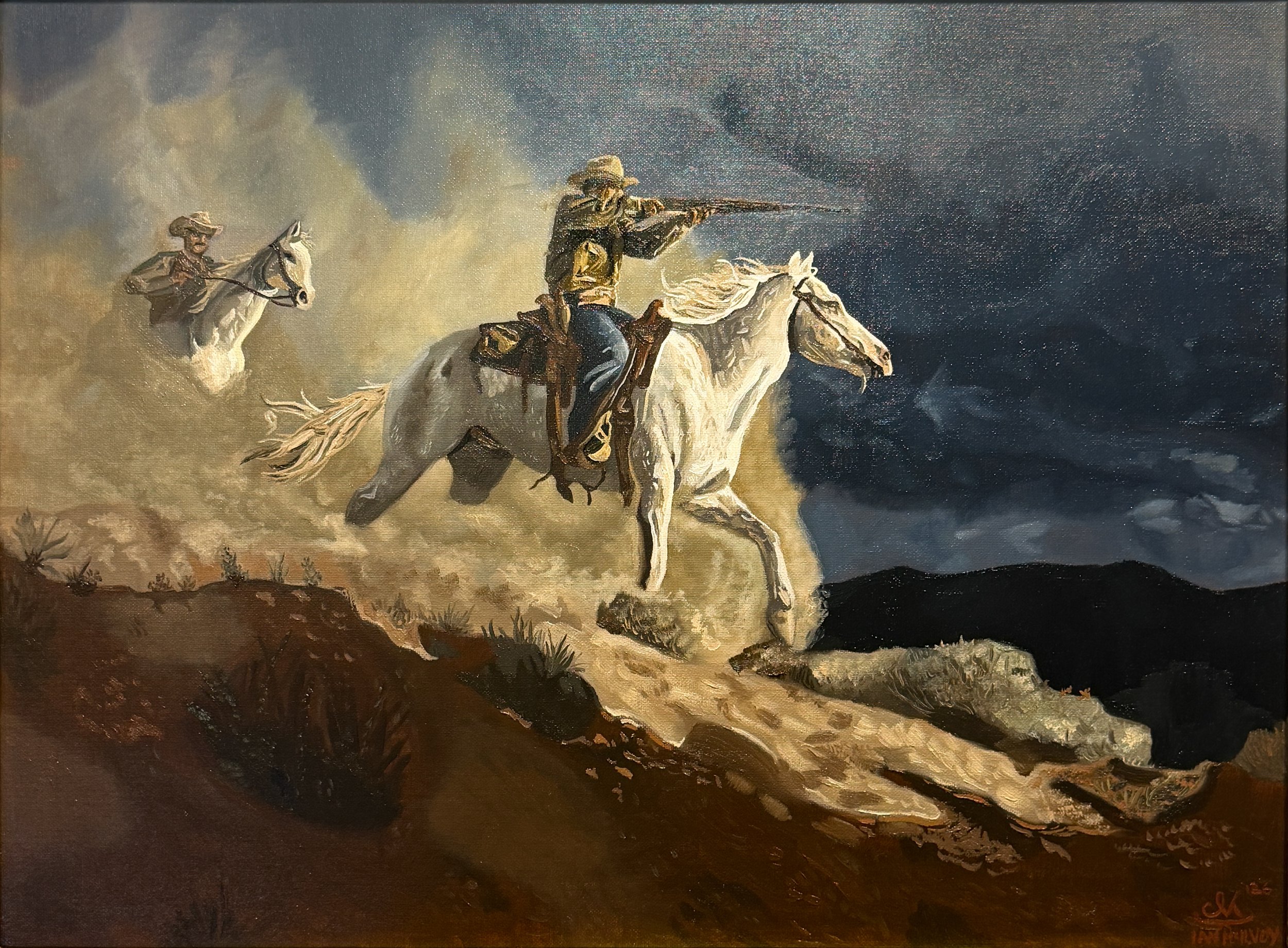 "Remembering Valor" - 18x24in