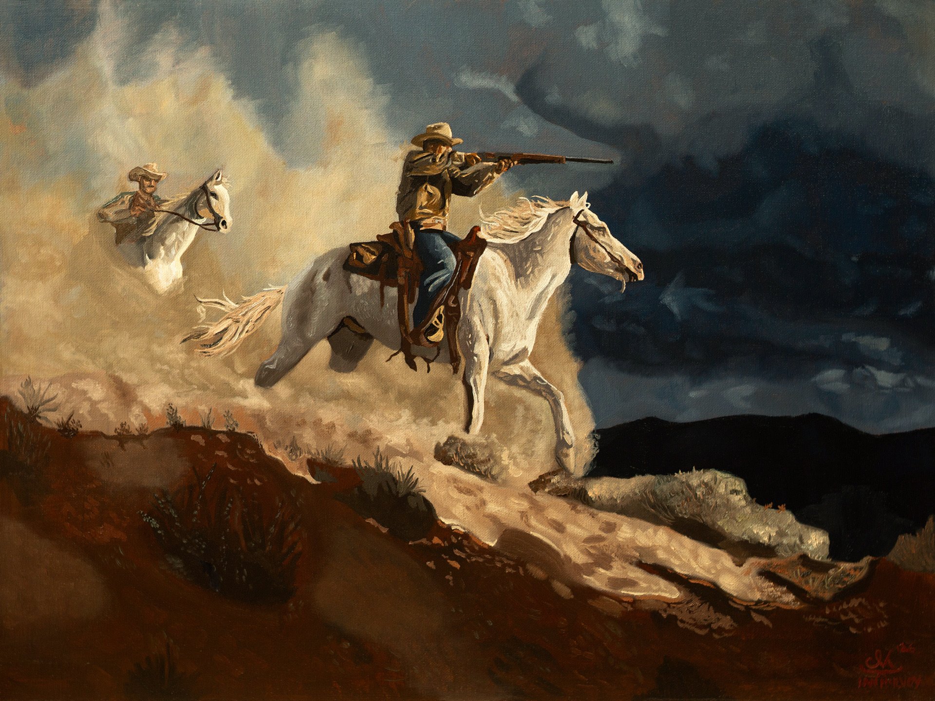"Remembering Valor" - 18x24in (2026)