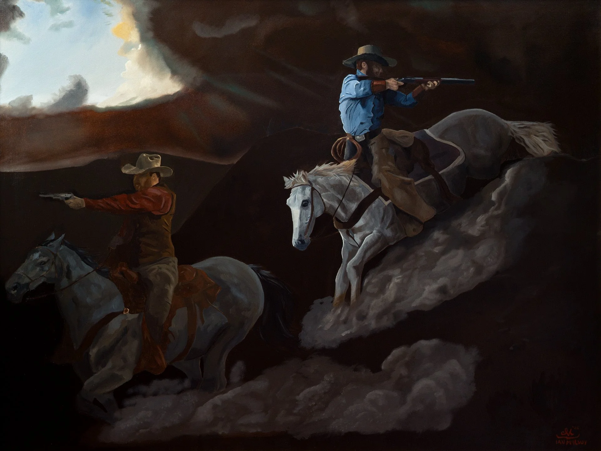 "On All Fronts" - 36x48in (2026)