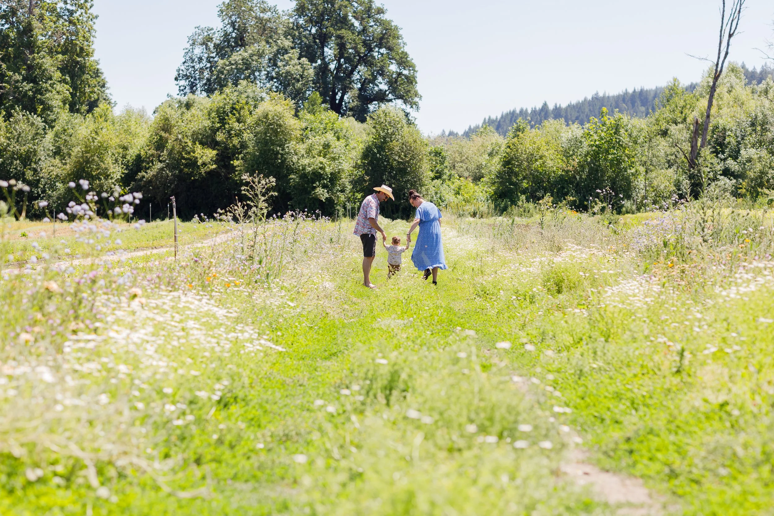 A sweet moment during Scholls Valley Native Nursery's 20th Anniversary celebration on the farm. Photo by Jai Soots.
schollsvalley.com
loveandphotography.com