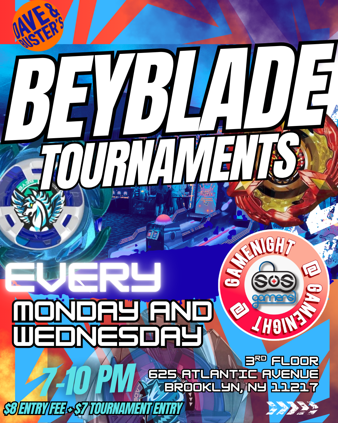 Dave and Busters Monday Wednesday .png